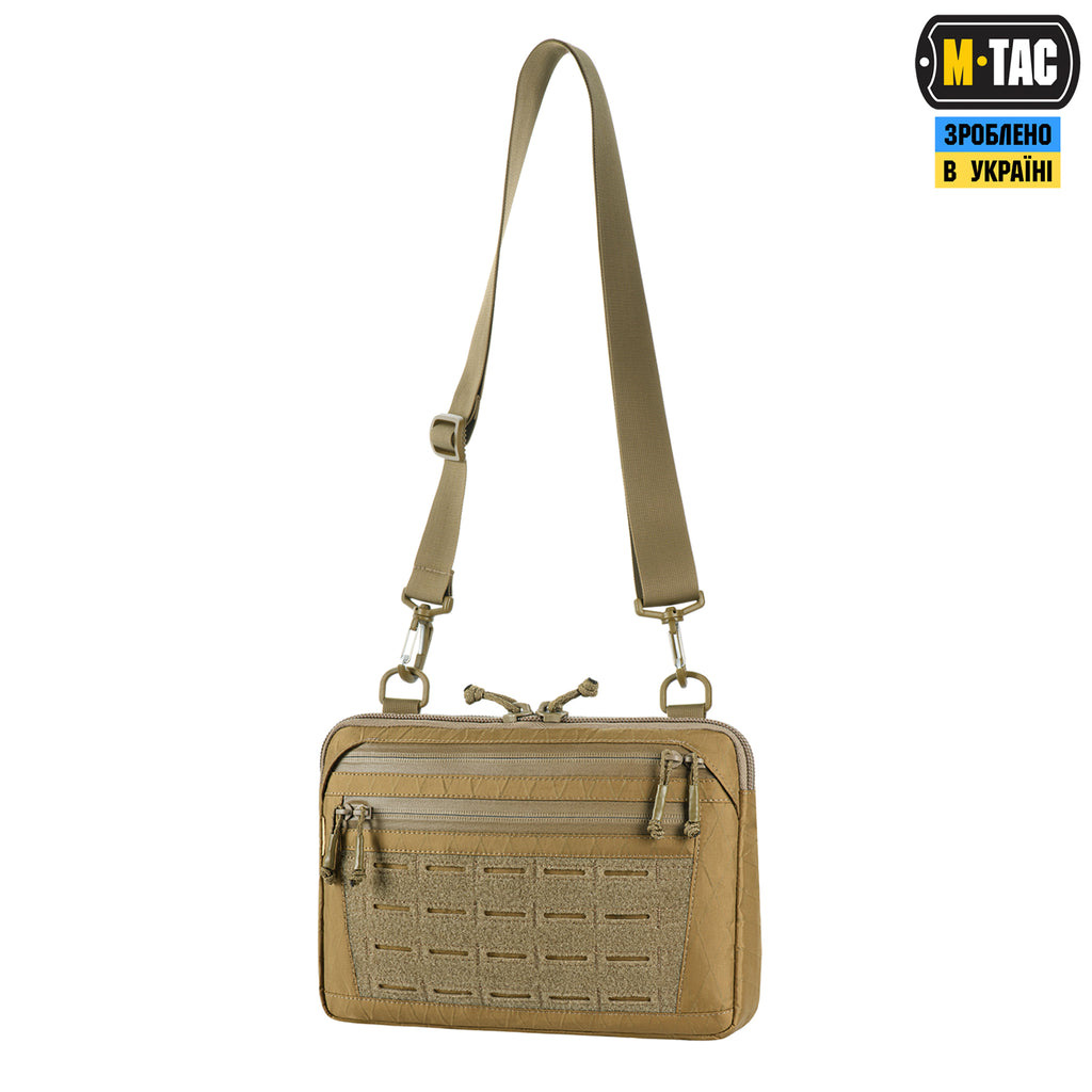 M-Tac сумка Admin Bag Medium X-PAC Elite з липучкою Coyote