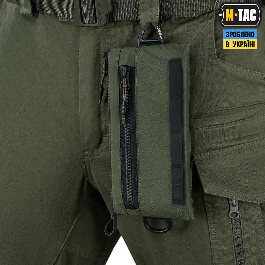 M-Tac гаманець горизонтальний з карабіном X-PAC Elite Ranger Green