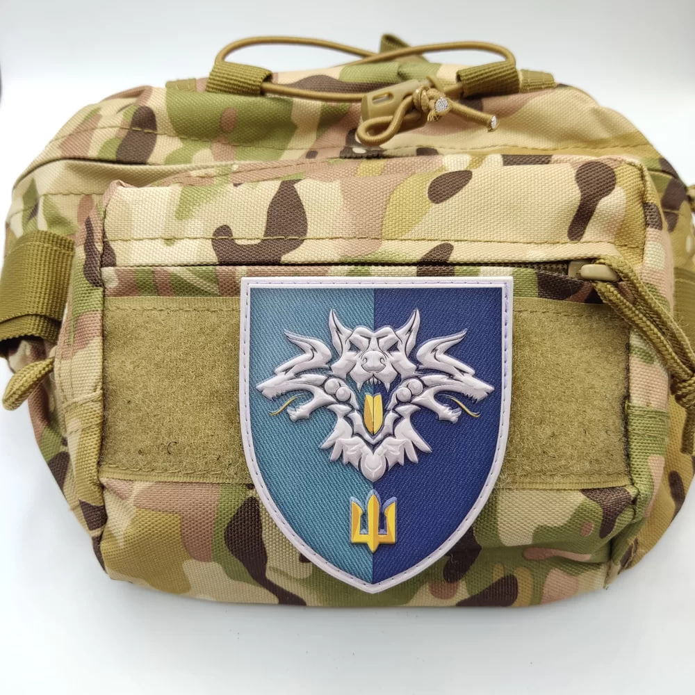 Шеврон ПВХ 38-та ОБр морської піхоти обємний