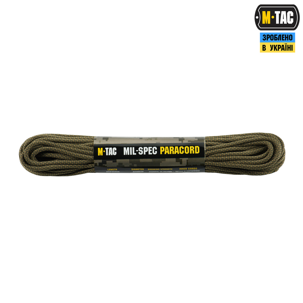 M-Tac паракорд 550 mil-spec Coyote/Ranger Green Diamond 15м