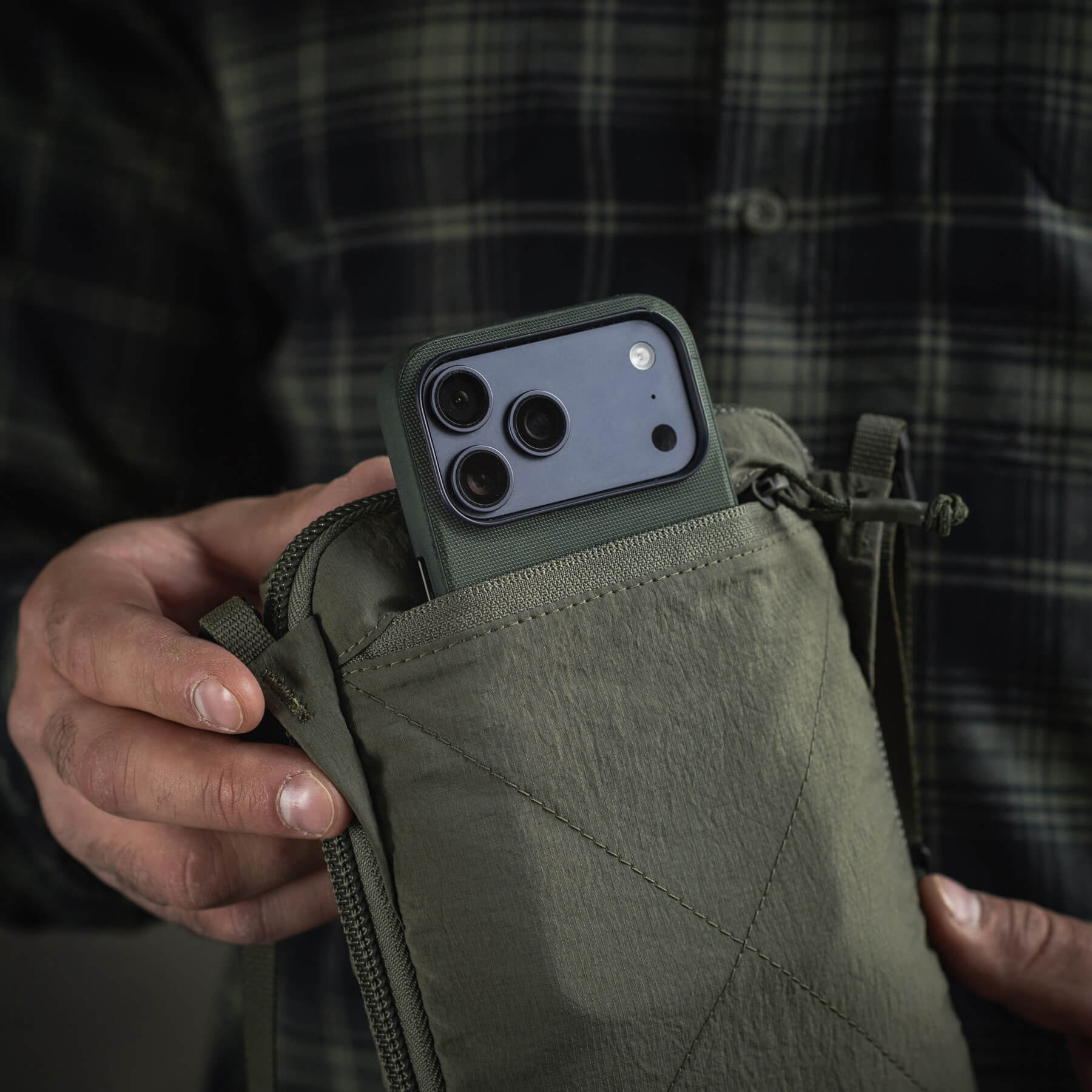 M-Tac сумка Pocket Bag Hardsling Lite-C Elite Ranger Green