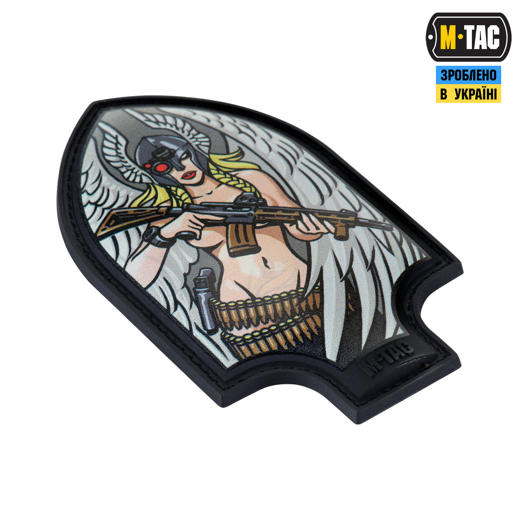 M-Tac нашивка Піка Валькірія PVC Black