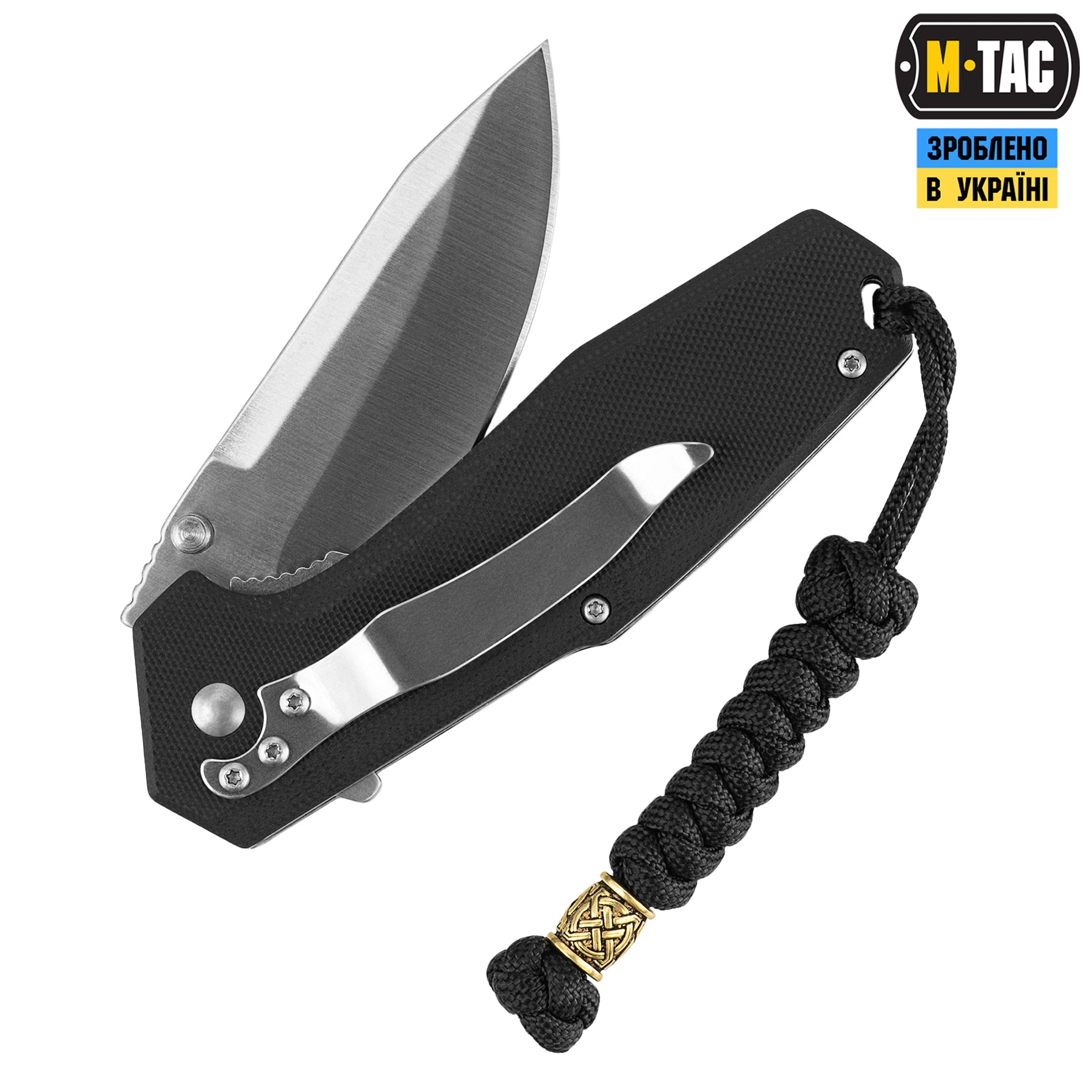 M-Tac темляк Viper плетінка Black