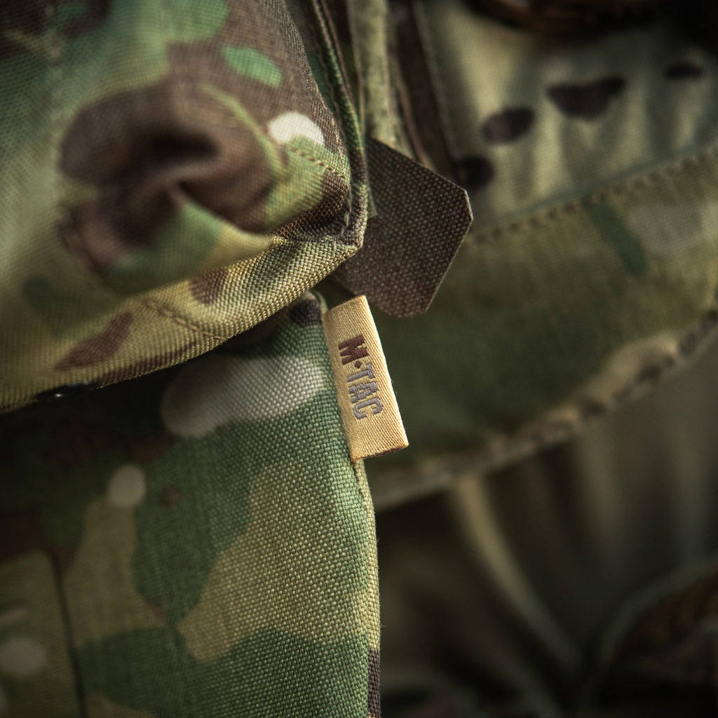 M-Tac фартух протиуламковий з балістичним пакетом 1 клас (BRONYX) Laser Cut Multicam