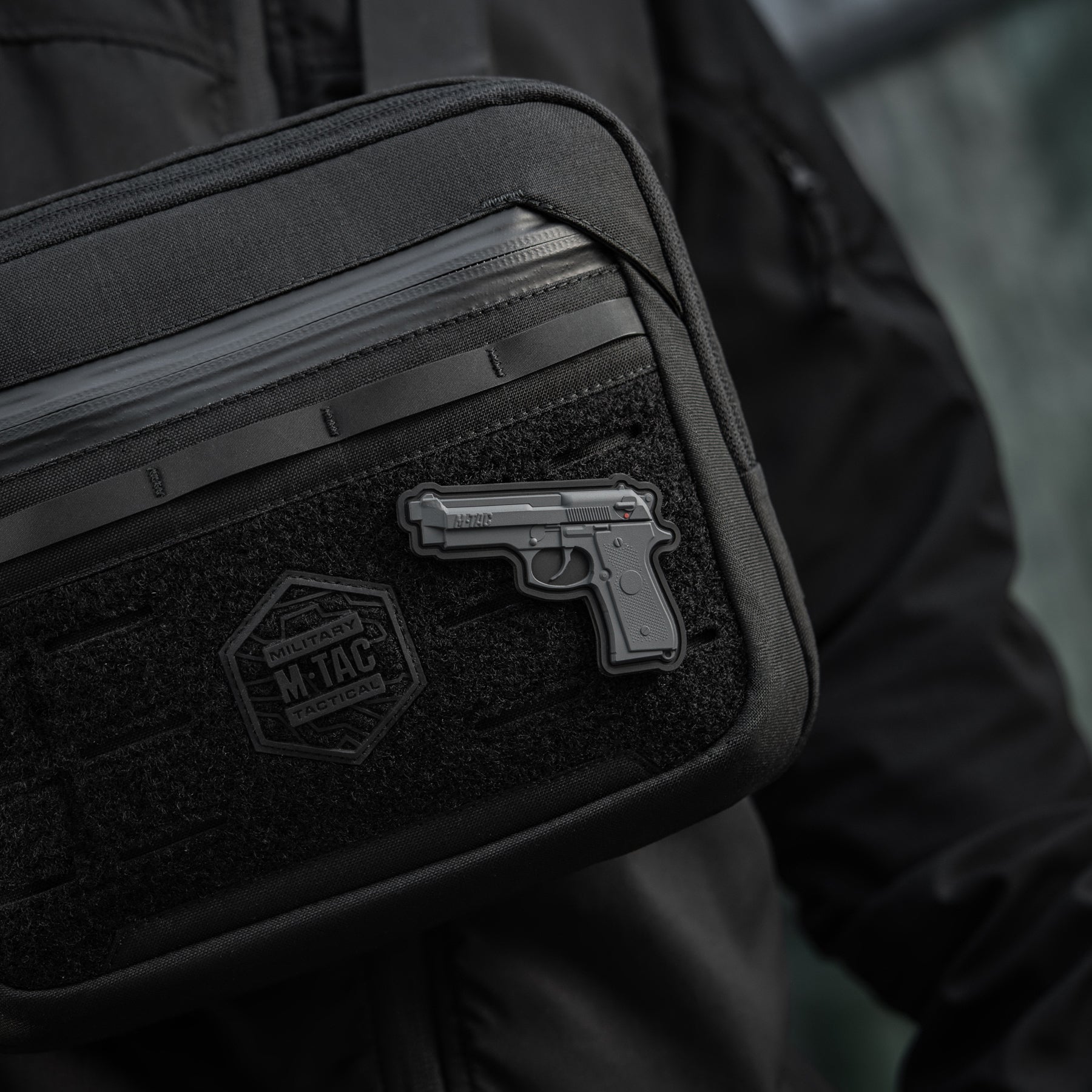 M-Tac нашивка Beretta Grey