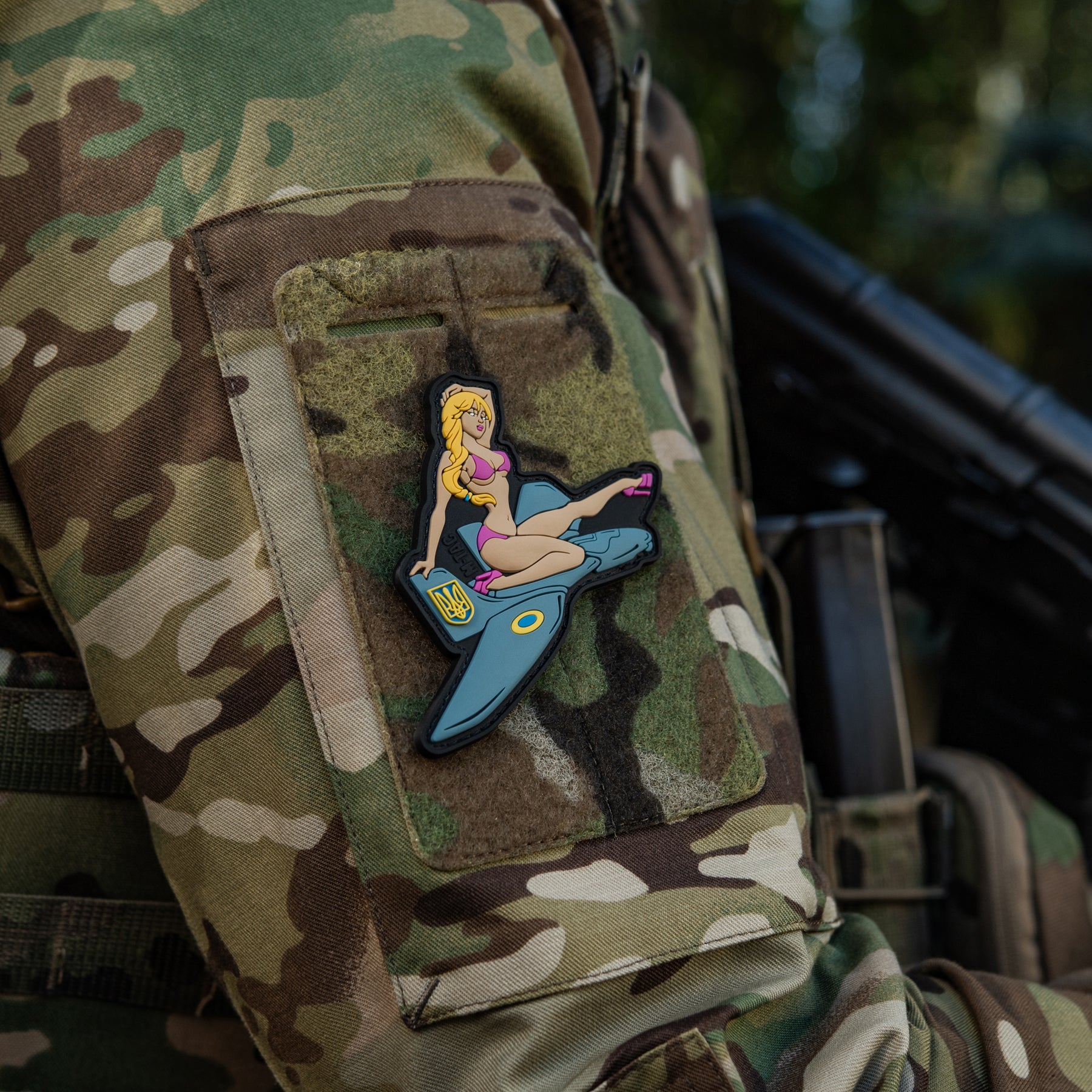 M-Tac нашивка Фурія PVC