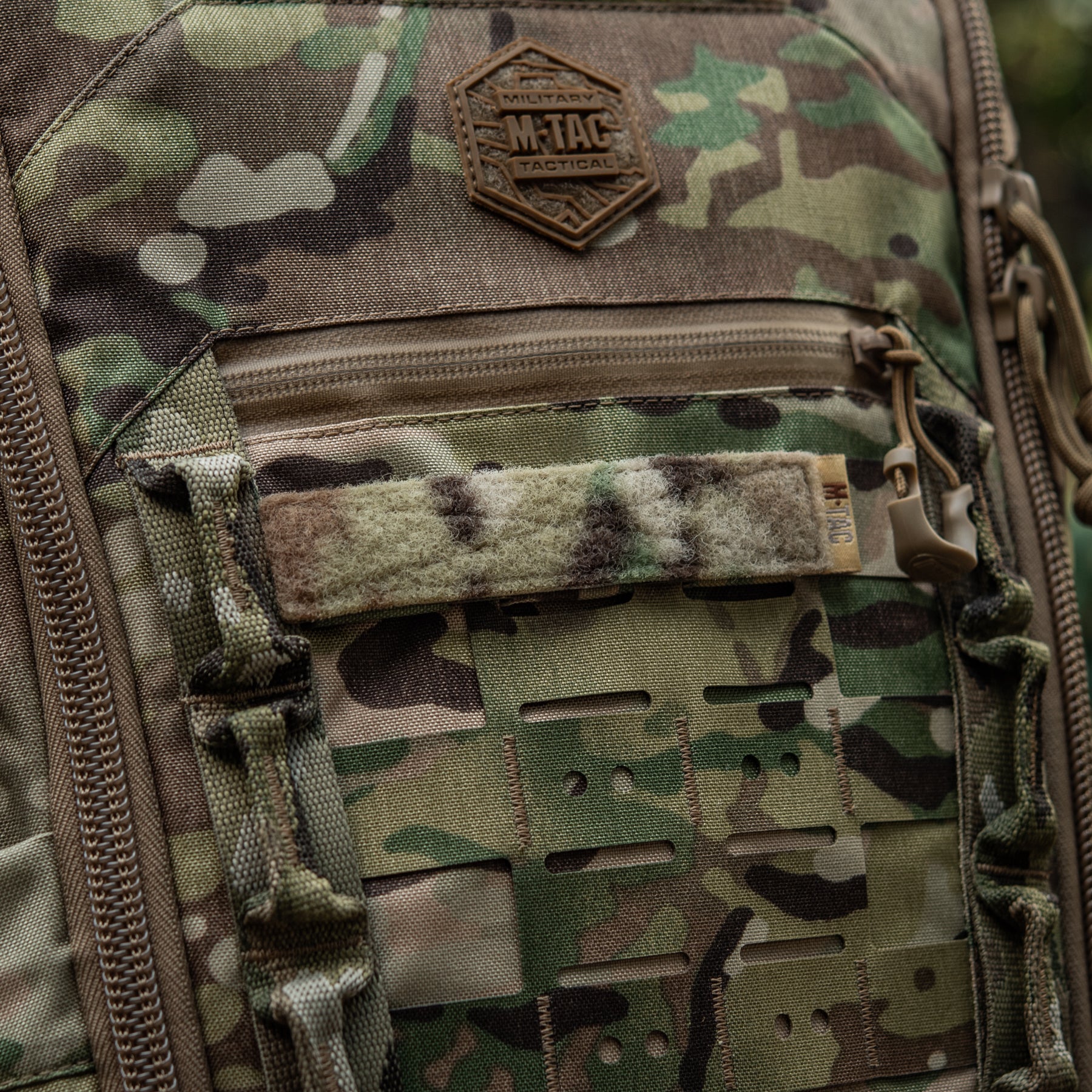 M-Tac панель для нашивок на MOLLE 120x26 Multicam