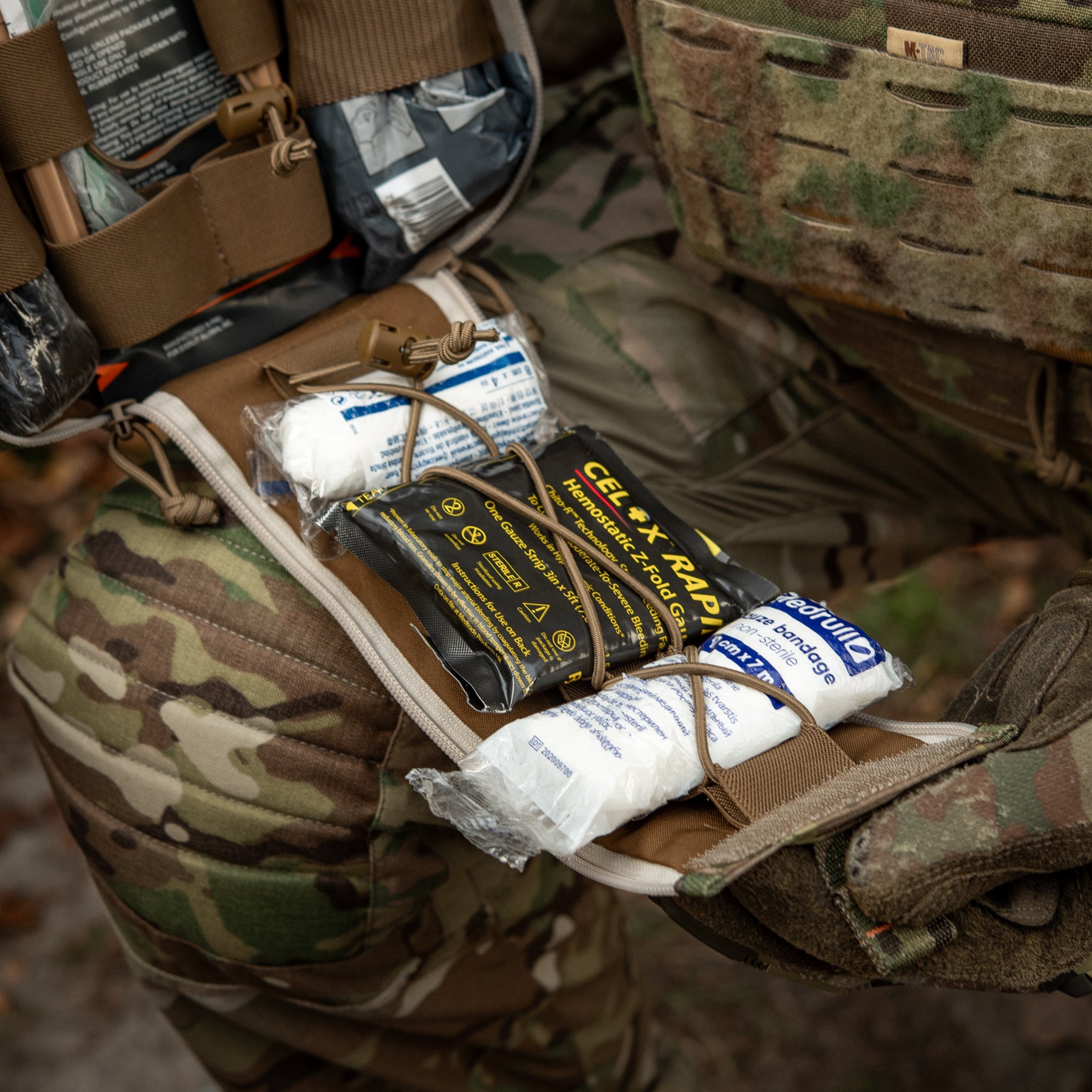 M-Tac підсумок медичний Elite Rip Off Gen.II Multicam