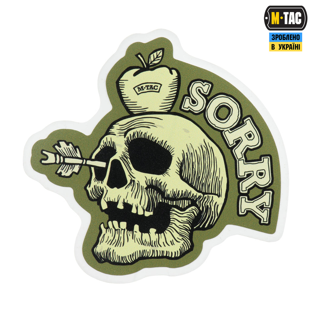 M-Tac наклейка SORRY Ranger Green