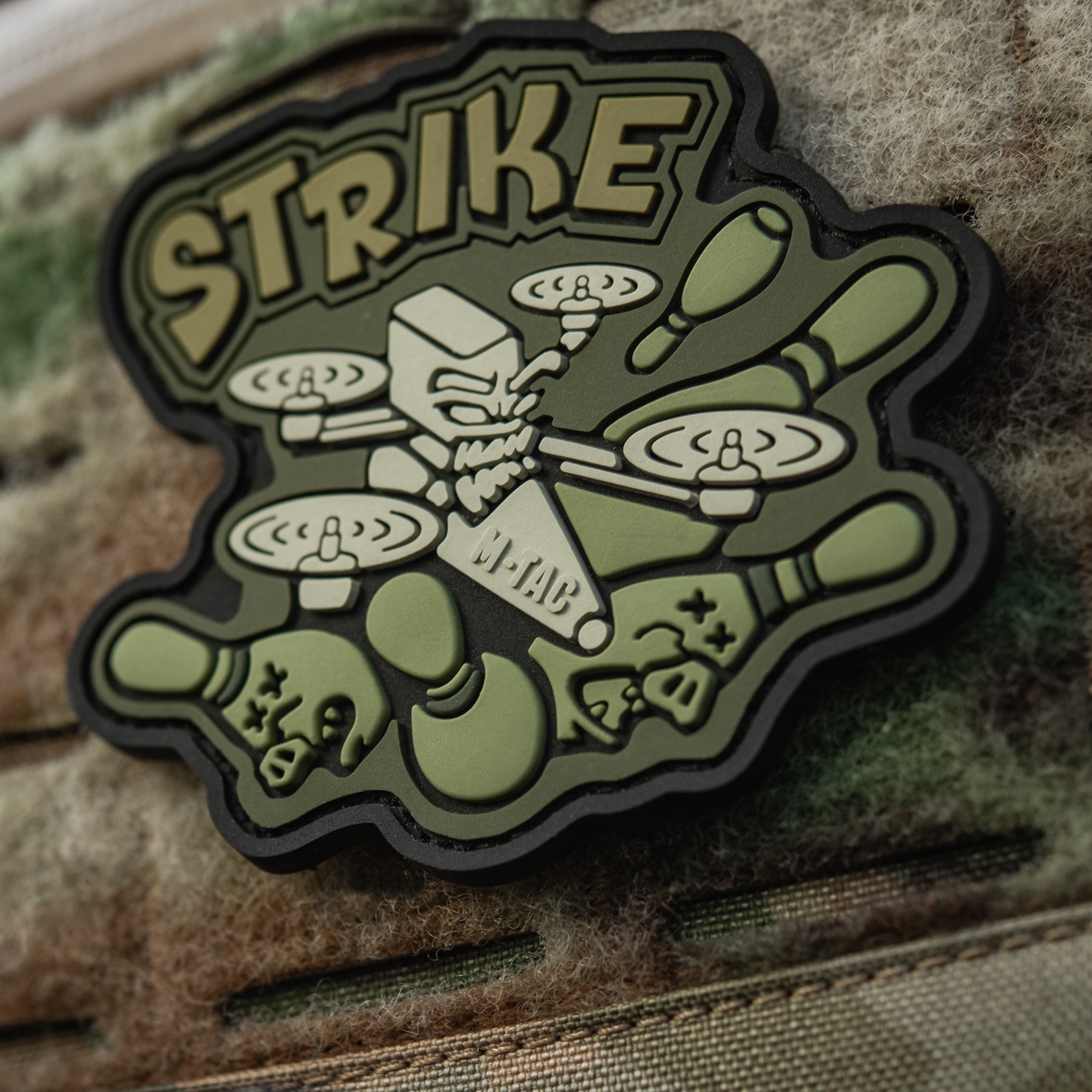 M-Tac нашивка Strike (PVC)