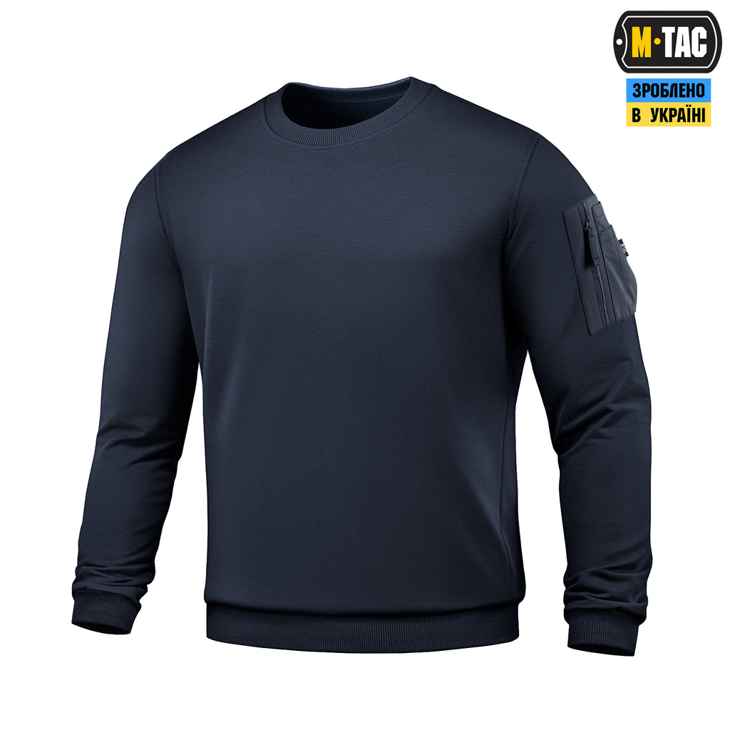 M-Tac світшот Nylon Pocket Cotton Hard Indigo Blue