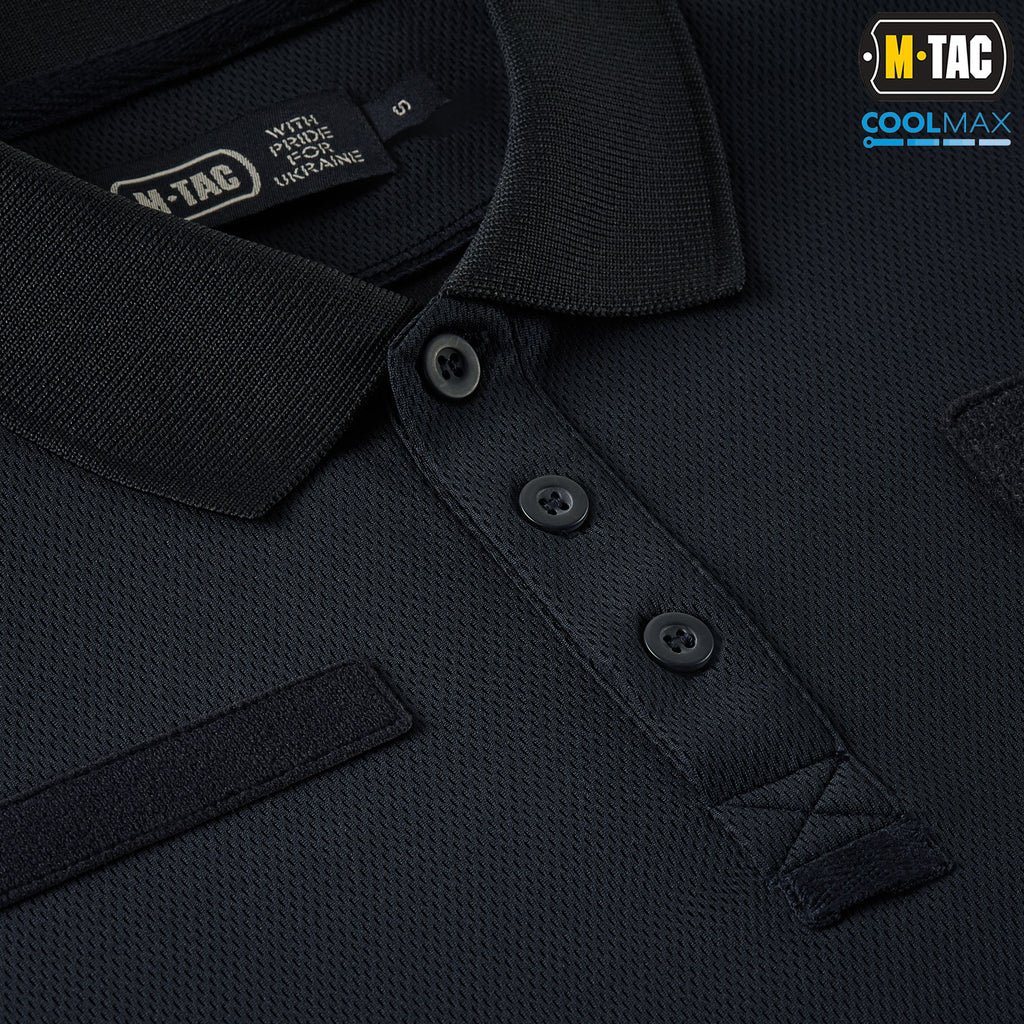 M-Tac поло Elite Tactical Coolmax Dark Navy Blue