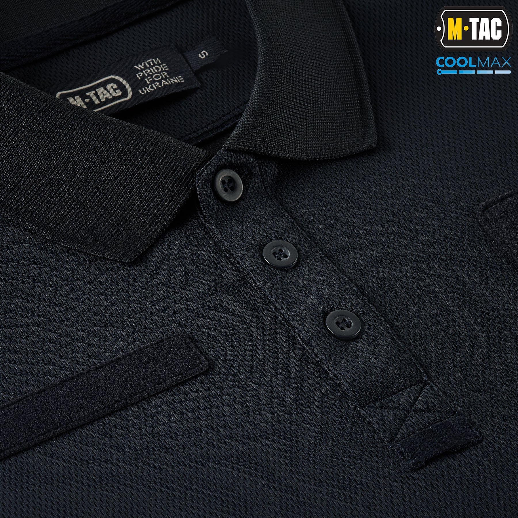 M-Tac поло Elite Tactical Coolmax Dark Navy Blue
