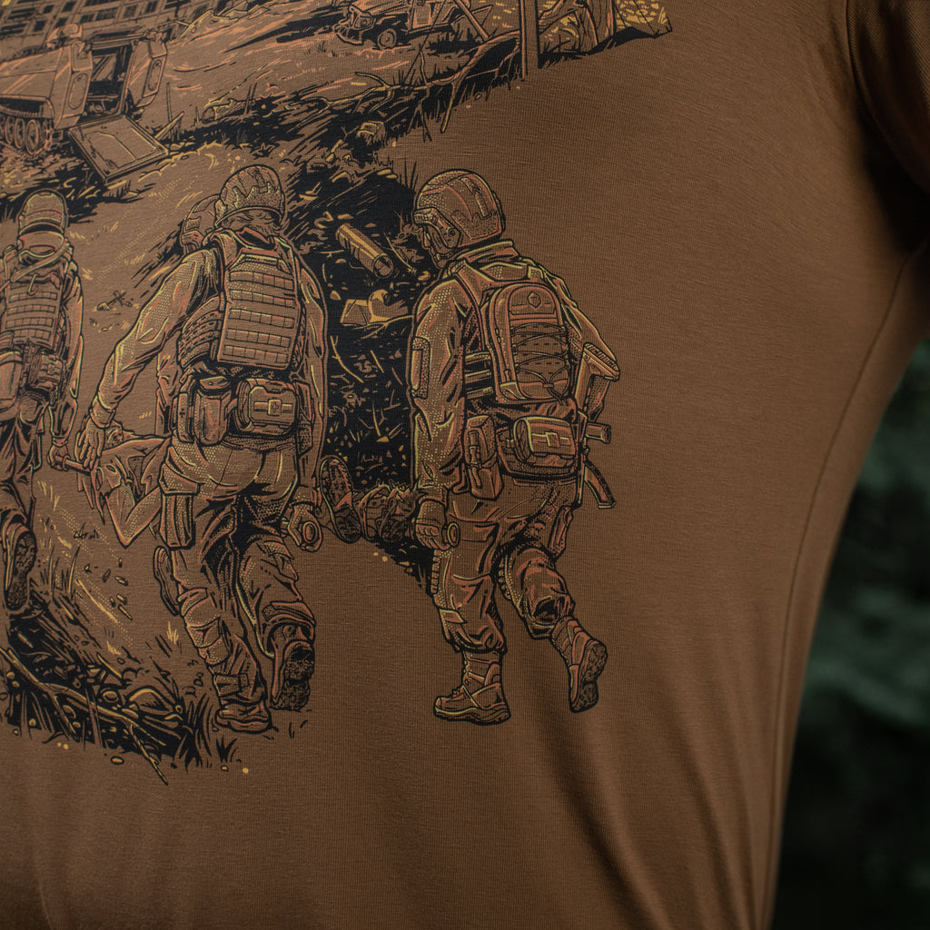 M-Tac футболка EVAC Coyote Brown