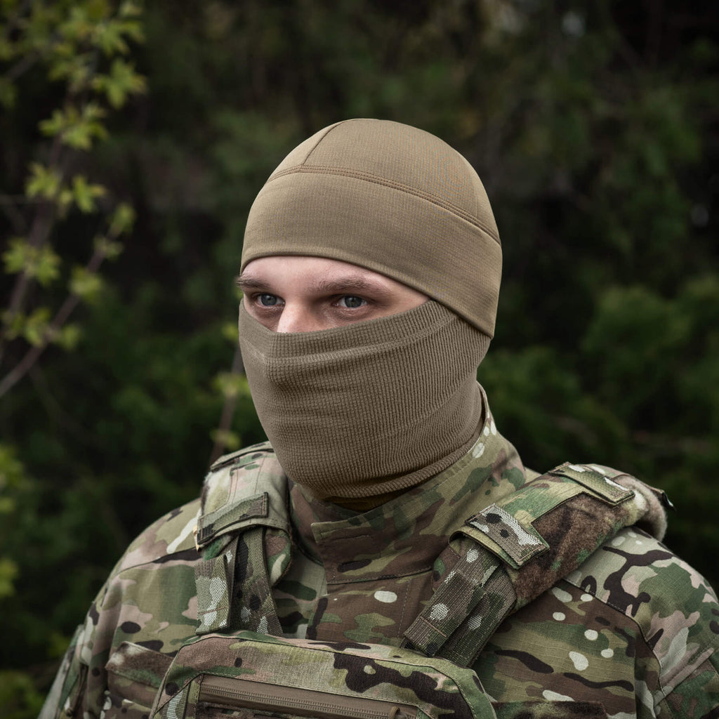M-Tac шапка-підшоломник мікрофліс ріп-стоп Tan