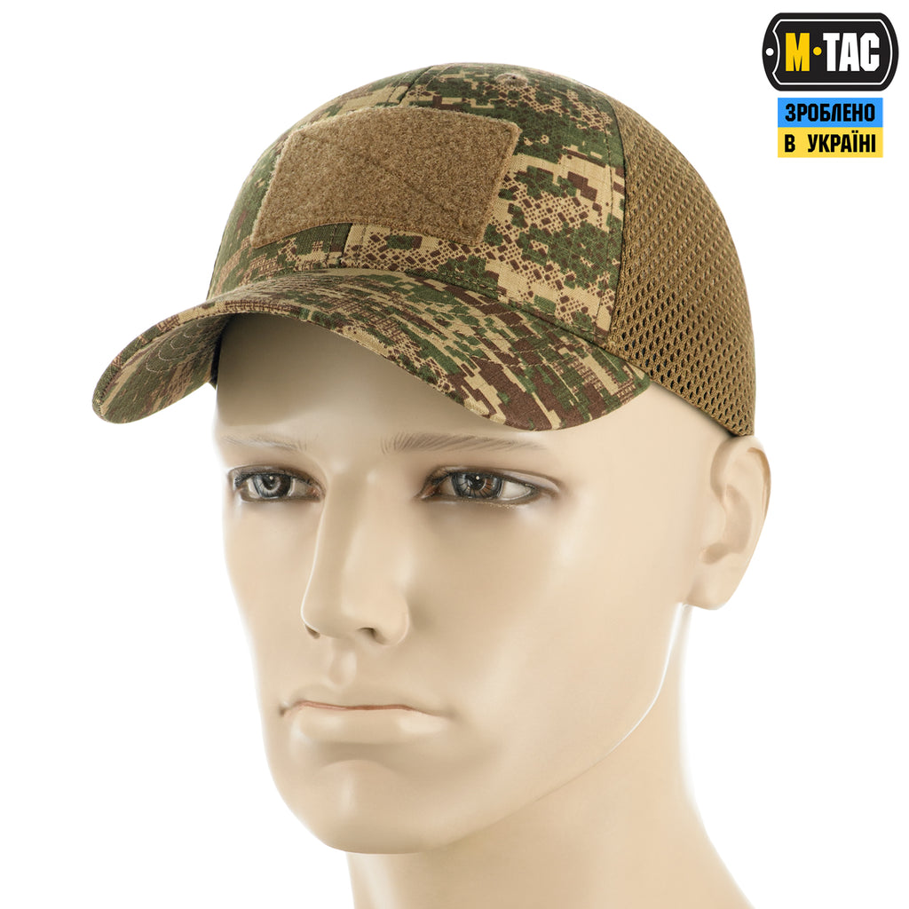 M-Tac бейсболка тактична з сіткою Rip-Stop NGU Camo