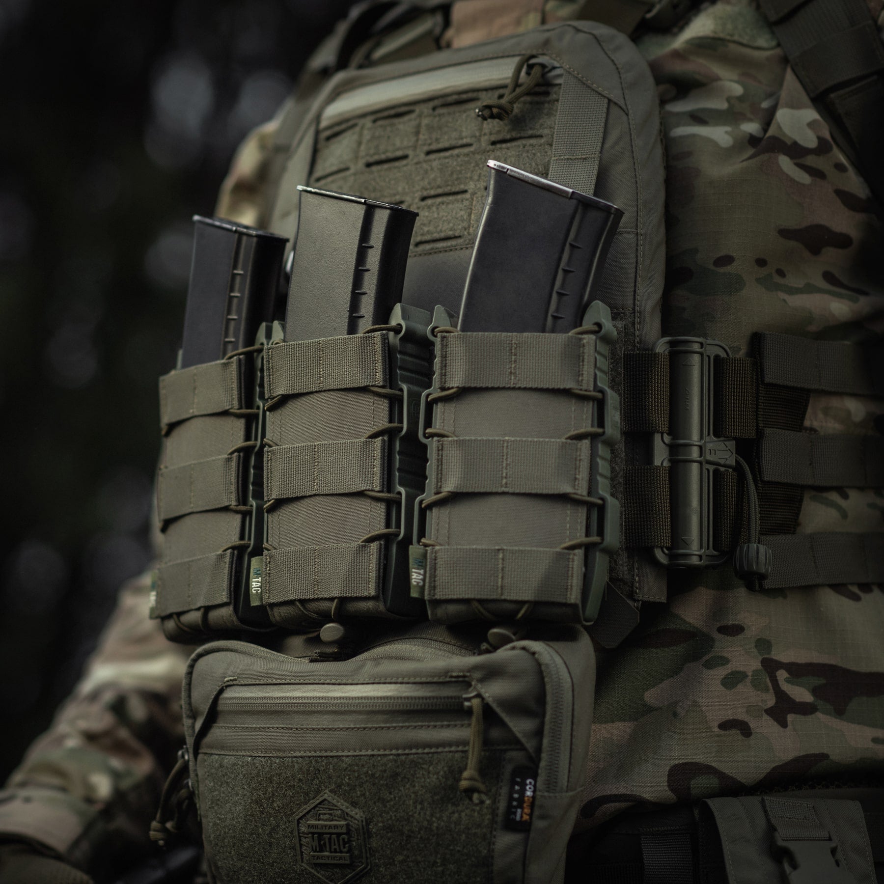 M-Tac підсумок відкритий для магазину FAST Elite Ranger Green