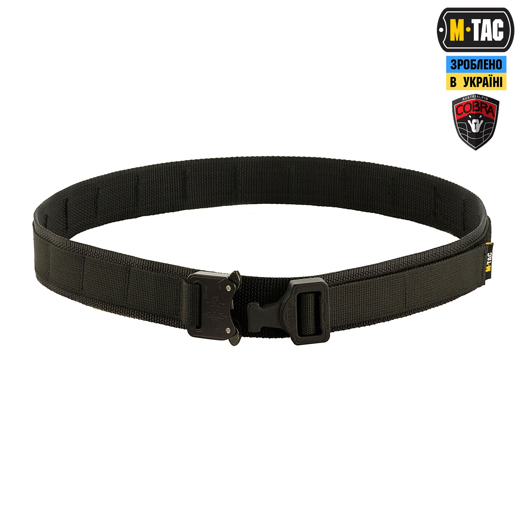 M-Tac ремінь Cobra Buckle Tactical Belt Gen.II Black