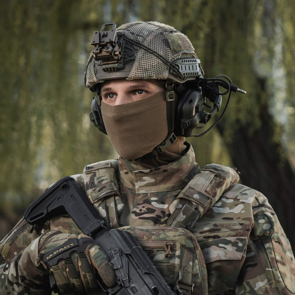 M-Tac балаклава-ніндзя Basic мікрофліс ріп-стоп Tan