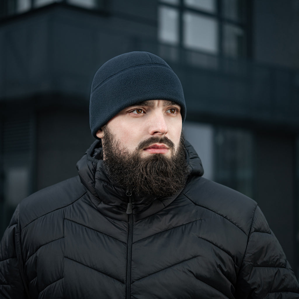 M-Tac шапка Watch Cap Elite фліс (320г/м2) with Slimtex Dark Navy Blue