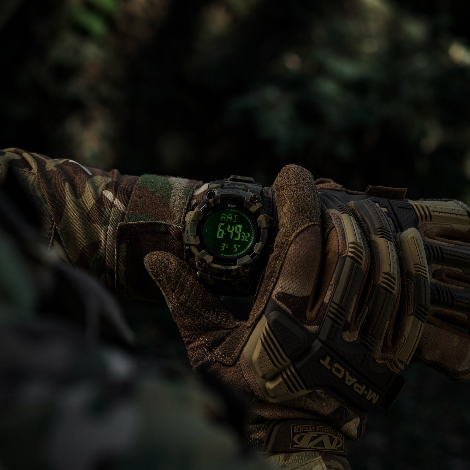 M-Tac годинник тактичний 2037 Camo