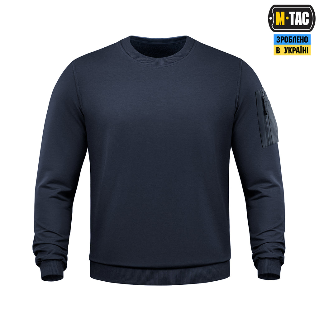 M-Tac світшот Nylon Pocket Cotton Hard Indigo Blue
