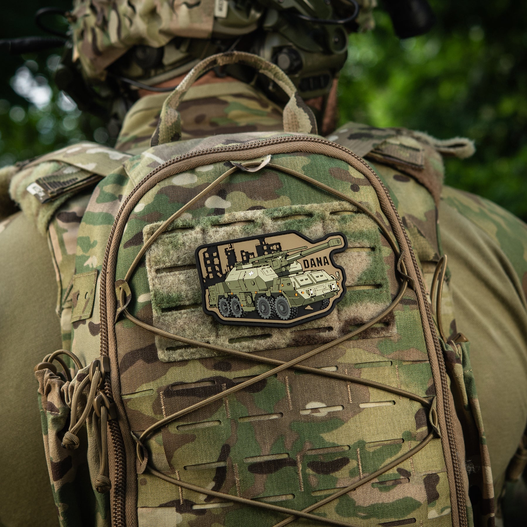 M-Tac нашивка Dana (PVC)