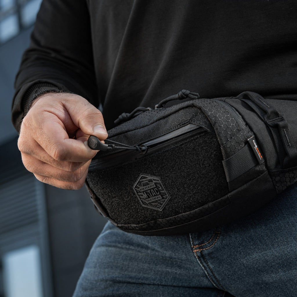 M-Tac сумка Waist Bag Hex Black