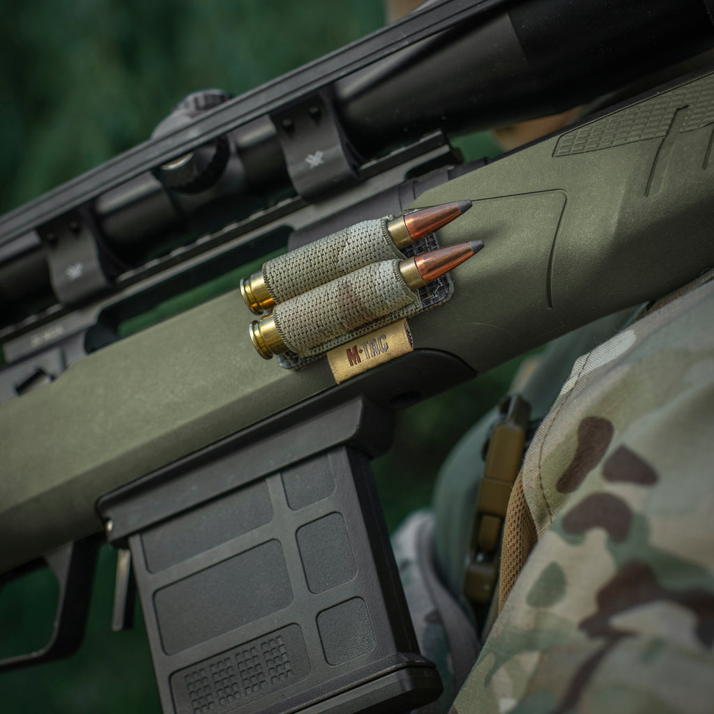 M-Tac Патронташ на липучці для 2-х патронів кал. 308 Multicam