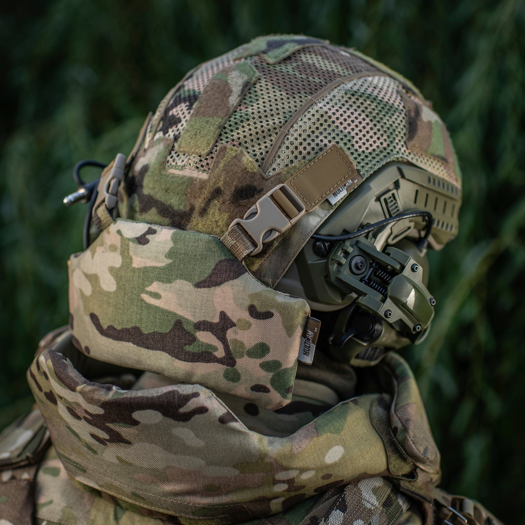 M-Tac Балістичний захист потилиці з кріпленням на шолом 1 класс захисту Multicam
