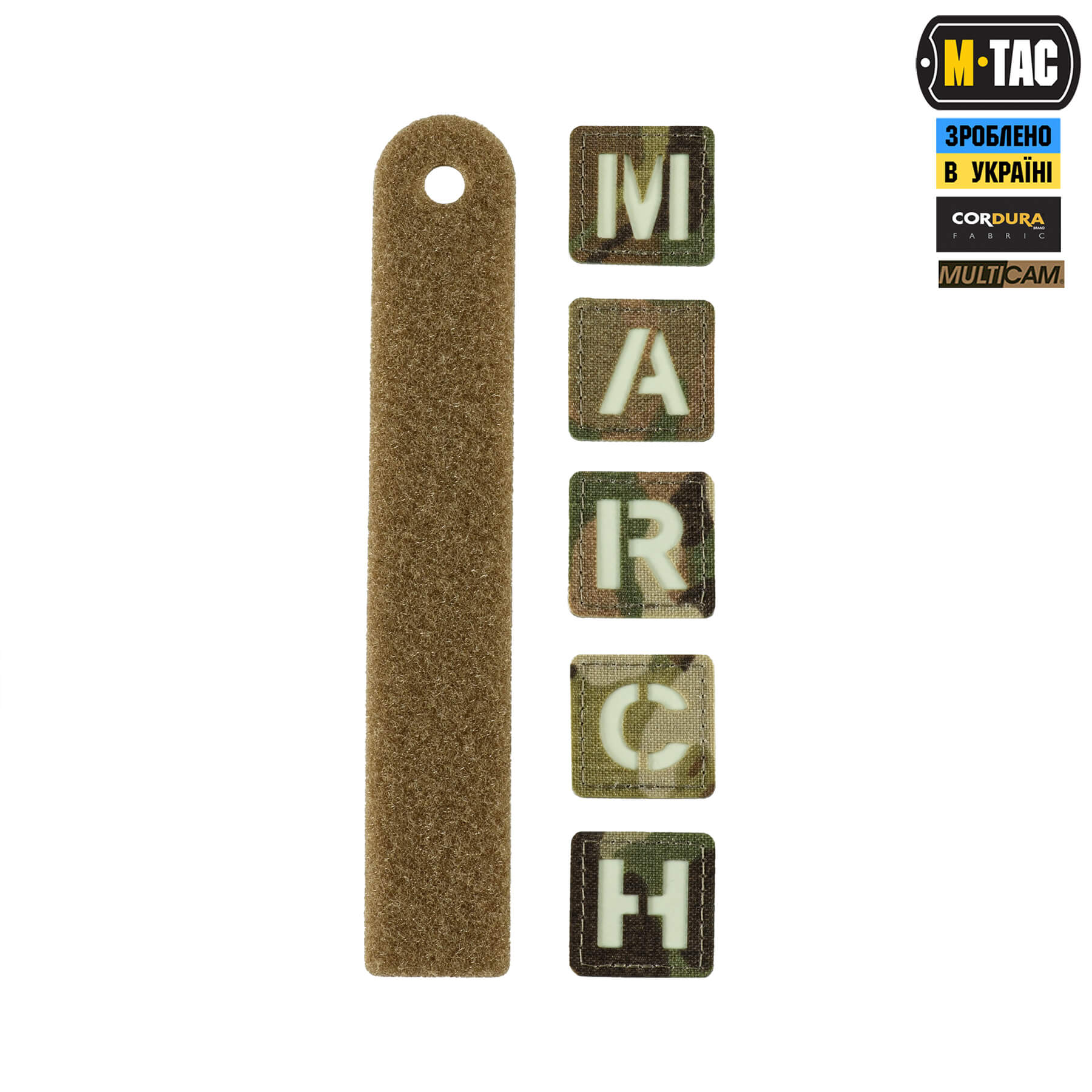 M-Tac нашивка MARCH Multicam/GID