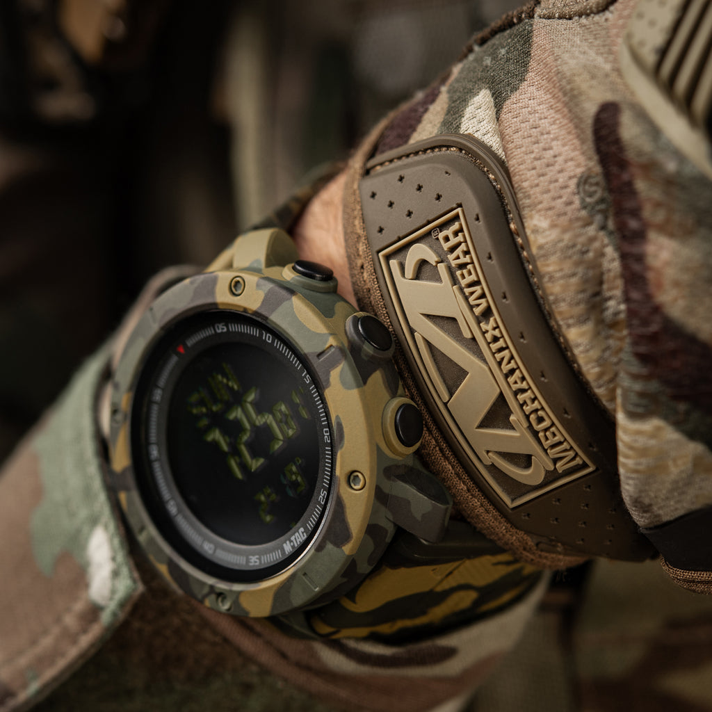 M-Tac годинник тактичний з компасом 2095 Camo