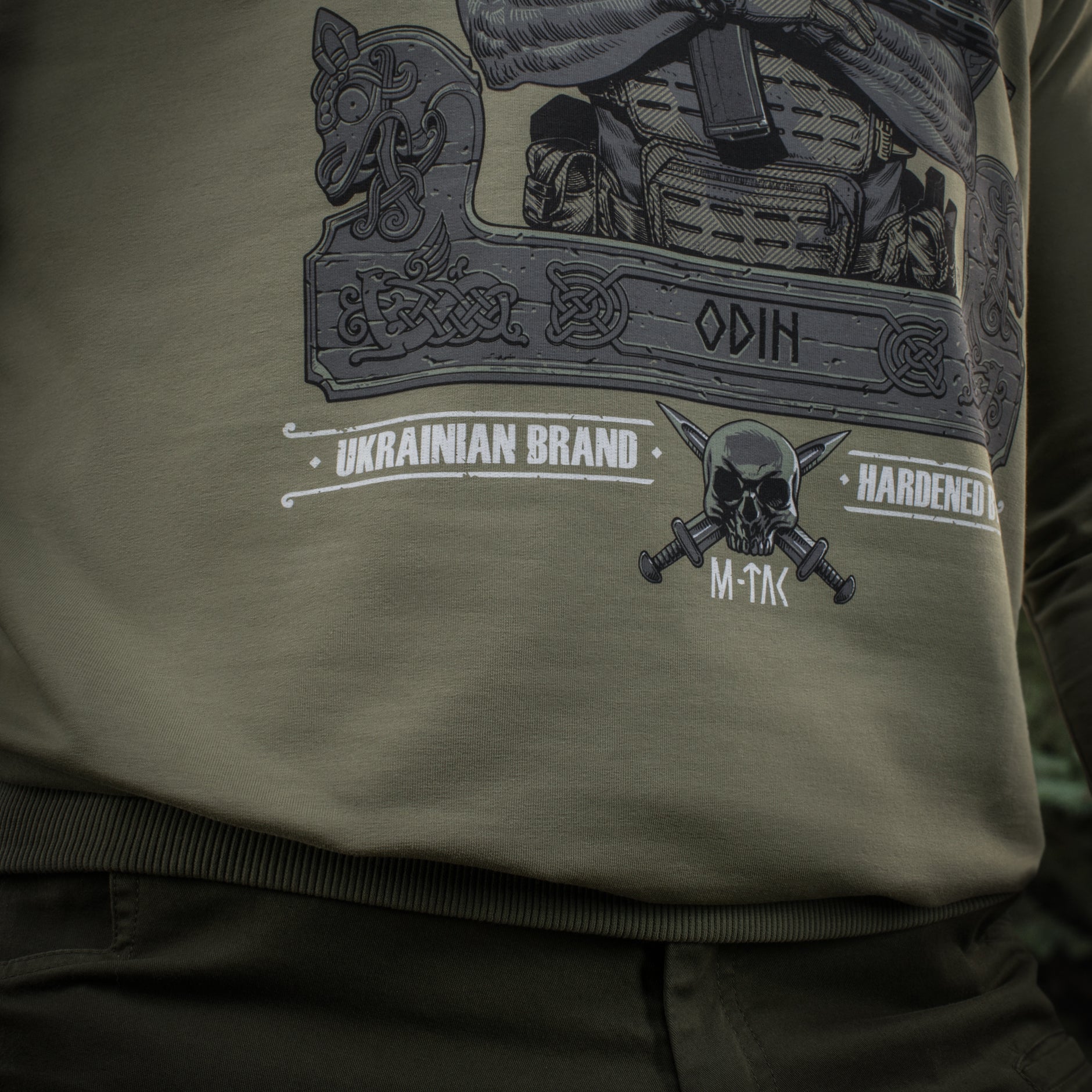 M-Tac кофта Hoodie Odin Light Olive