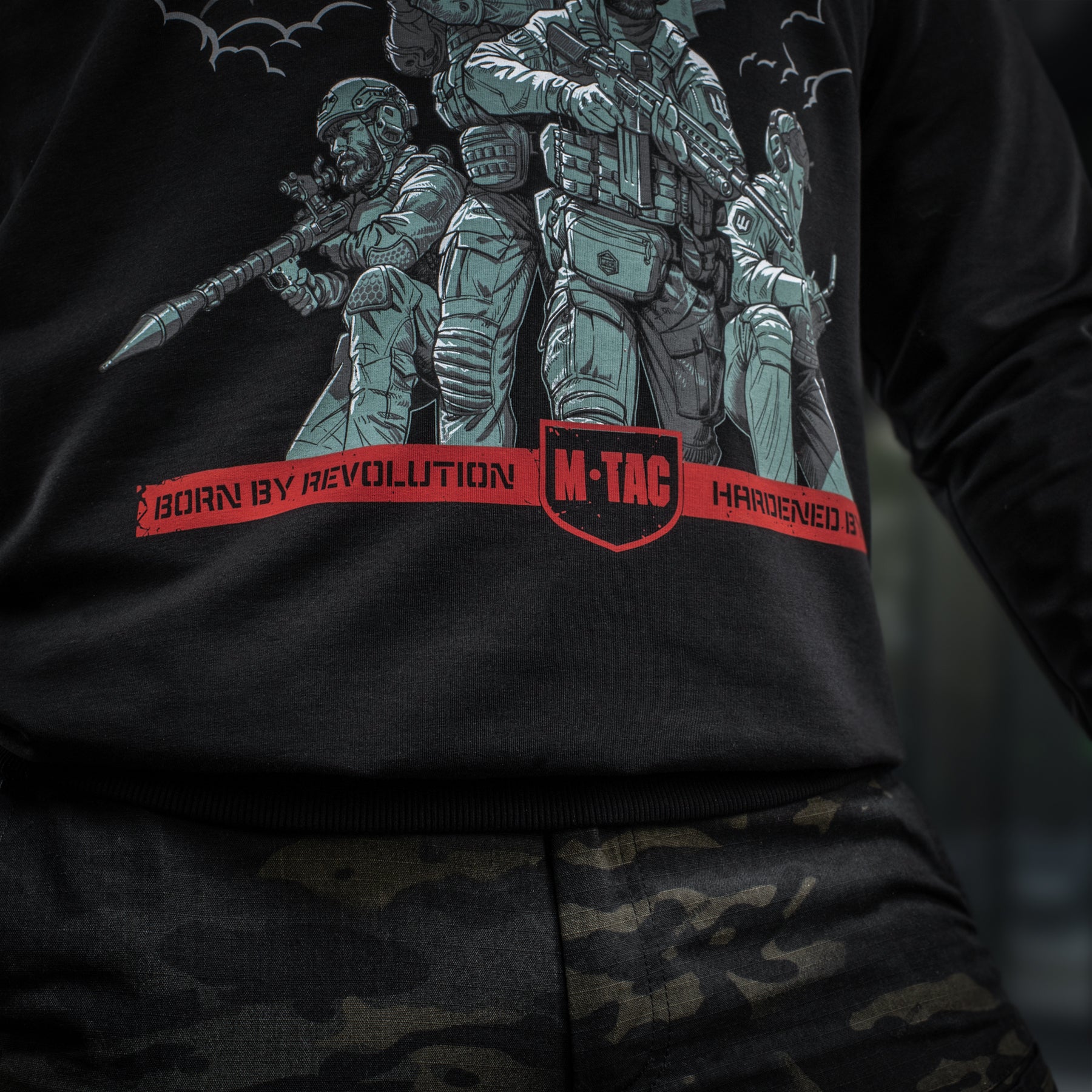 M-Tac кофта Hoodie Freedom Black