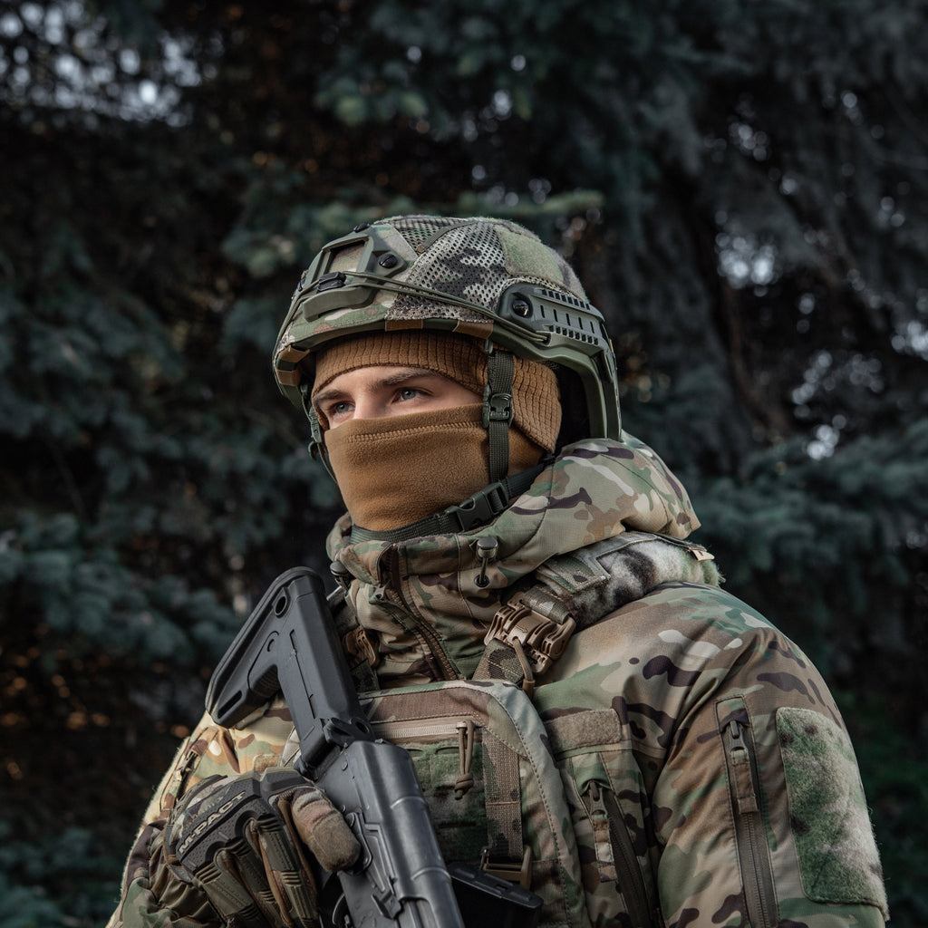 M-Tac шапка-підшоломник Gen.II фліс ріп-стоп Coyote Brown