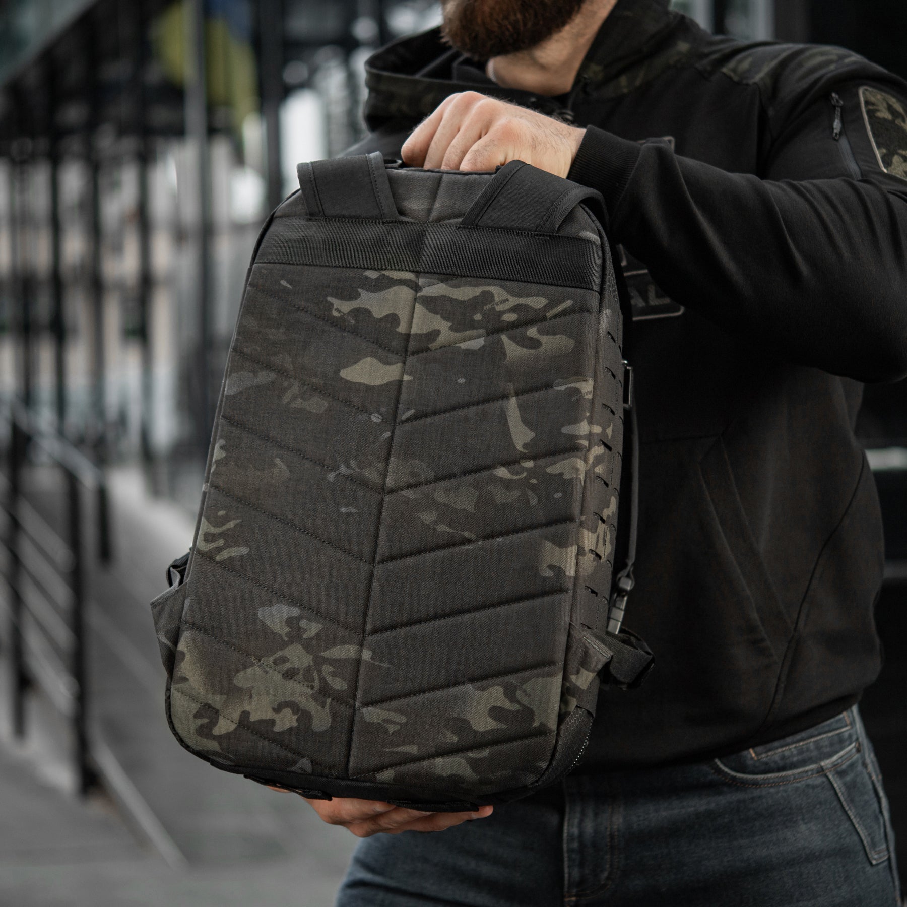 M-Tac рюкзак Sturm з ергономічними лямками X-Large Elite Gen.II Multicam Black