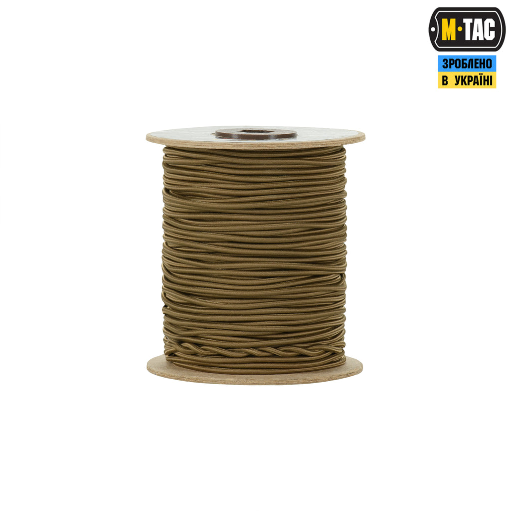 M-Tac паракорд Shock-Cord 3 mm 60m Coyote