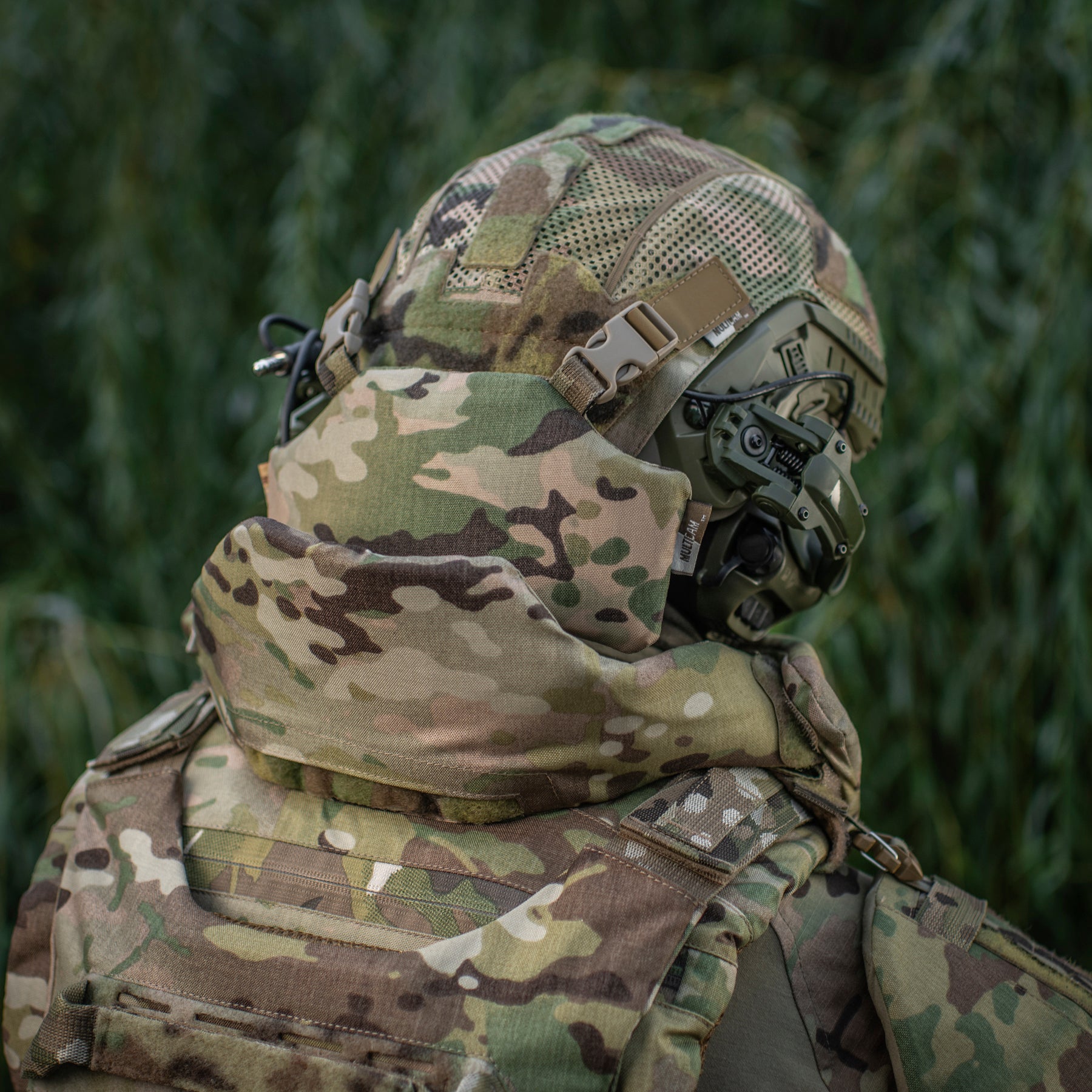 M-Tac Балістичний захист потилиці з кріпленням на шолом 1 класс захисту Multicam