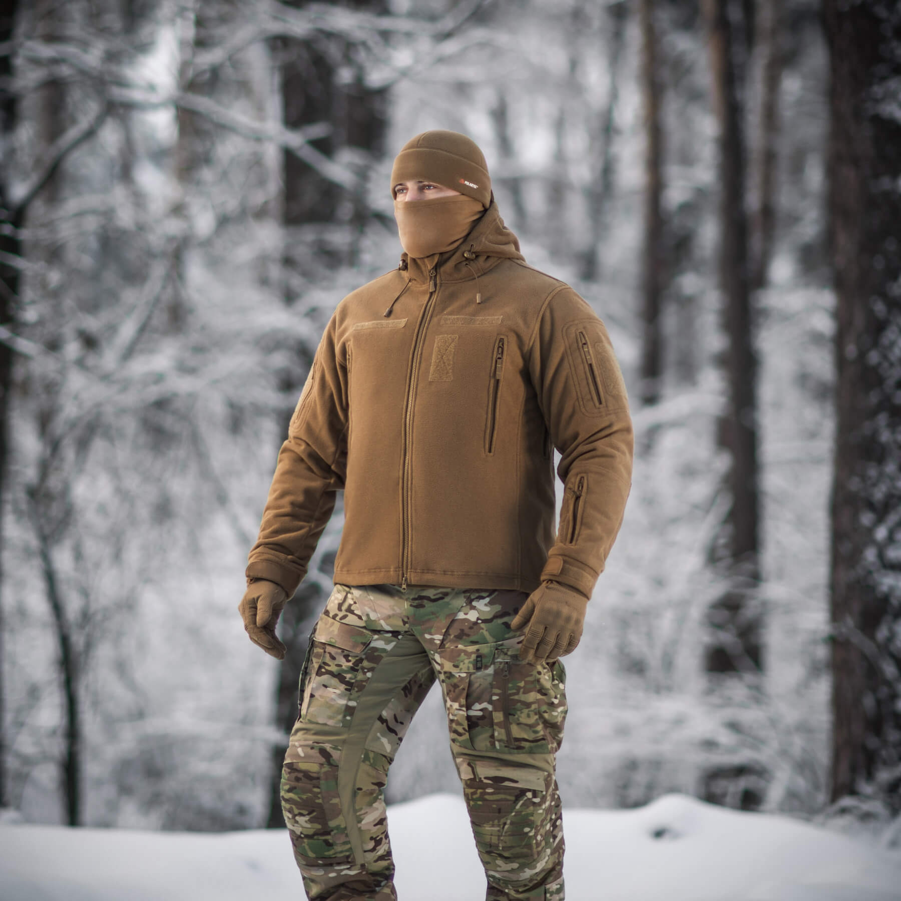 M-Tac куртка флісова Windblock Division Gen.III Coyote Brown