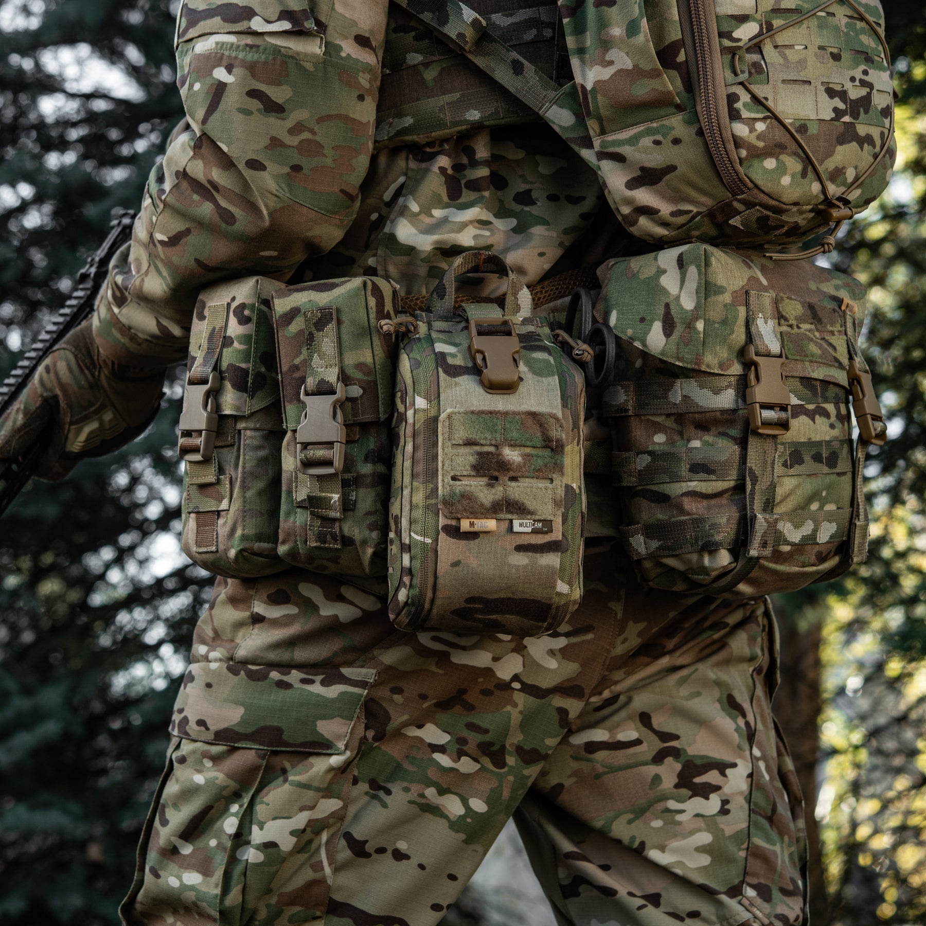 M-Tac підсумок медичний Elite Rip Off Gen.II Multicam