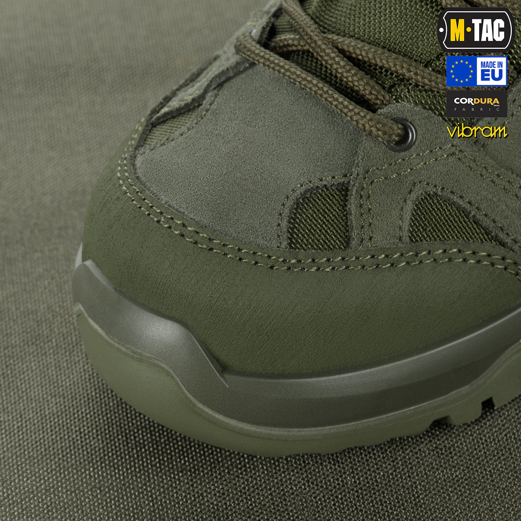 M-Tac черевики тактичні демісезонні Pro Line Ranger Green