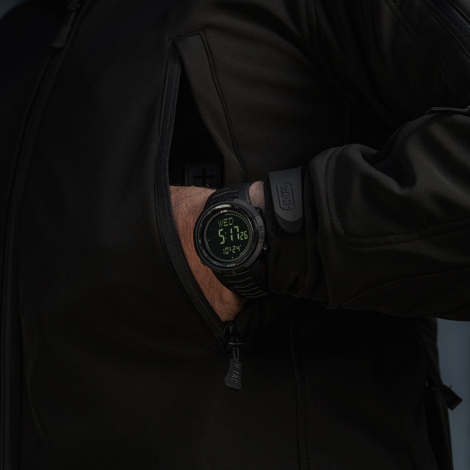 M-Tac годинник тактичний 2147 Black