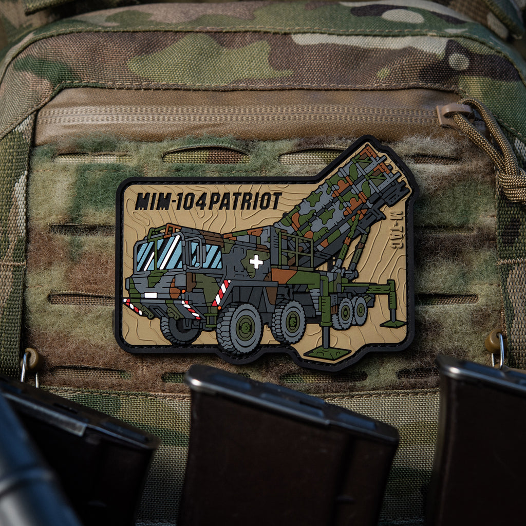 M-Tac нашивка MIM-104 Patriot (PVC)
