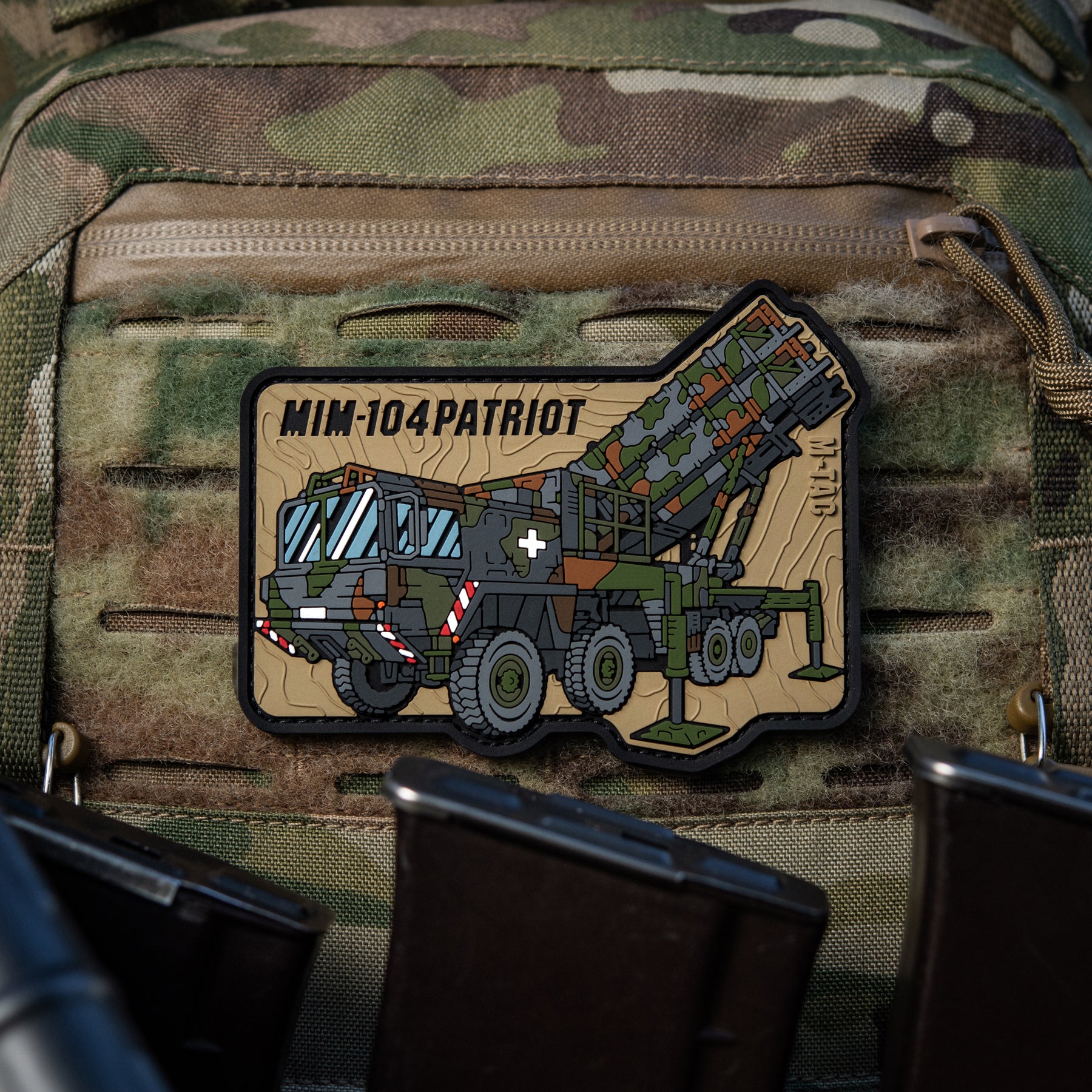 M-Tac нашивка MIM-104 Patriot (PVC)