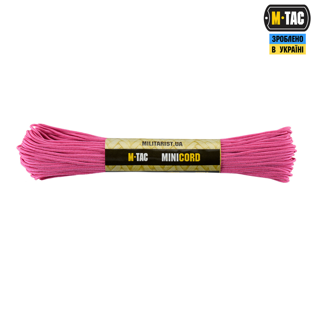 M-Tac паракорд Minicord Neon Pink 30м