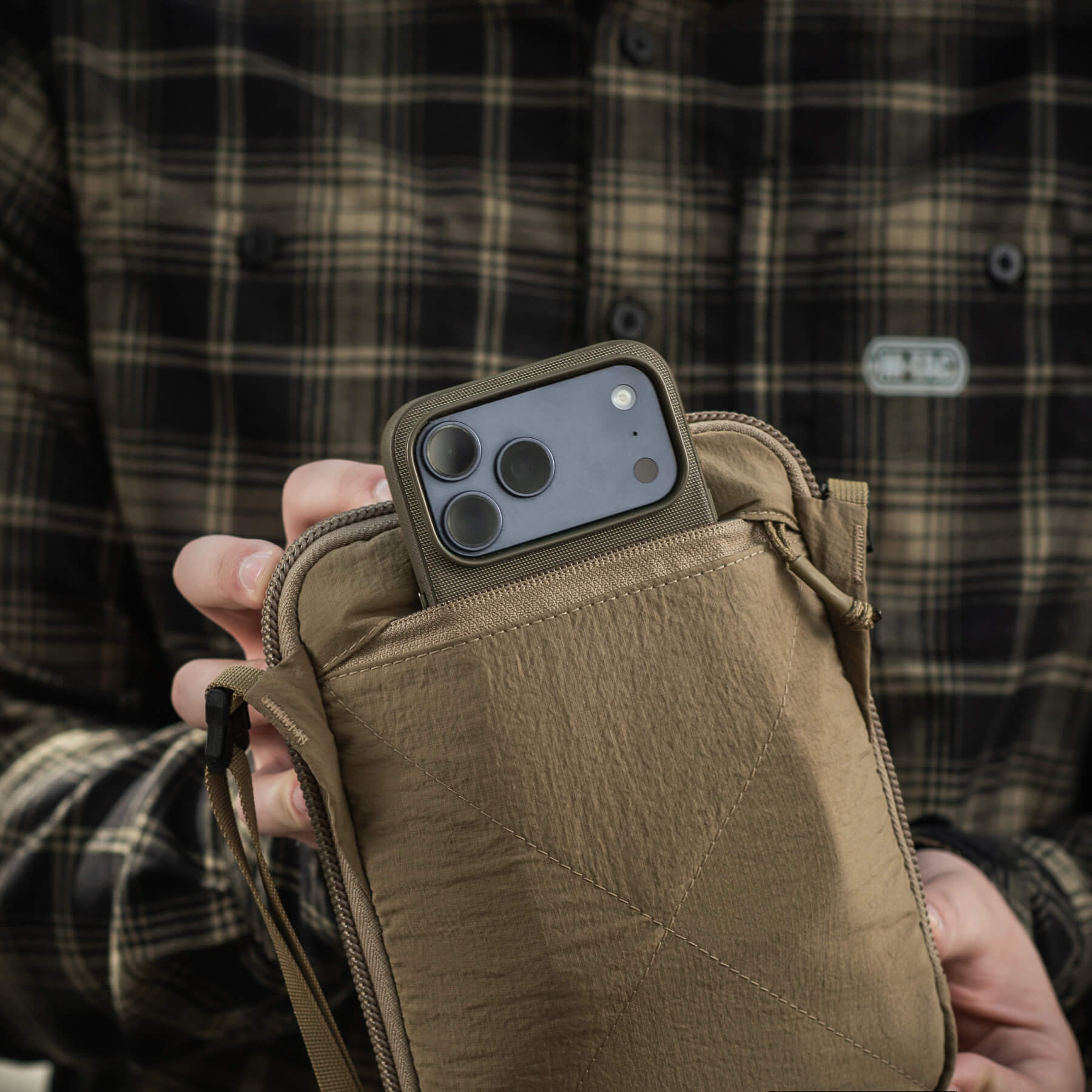 M-Tac сумка Pocket Bag Hardsling Lite-C Elite Coyote