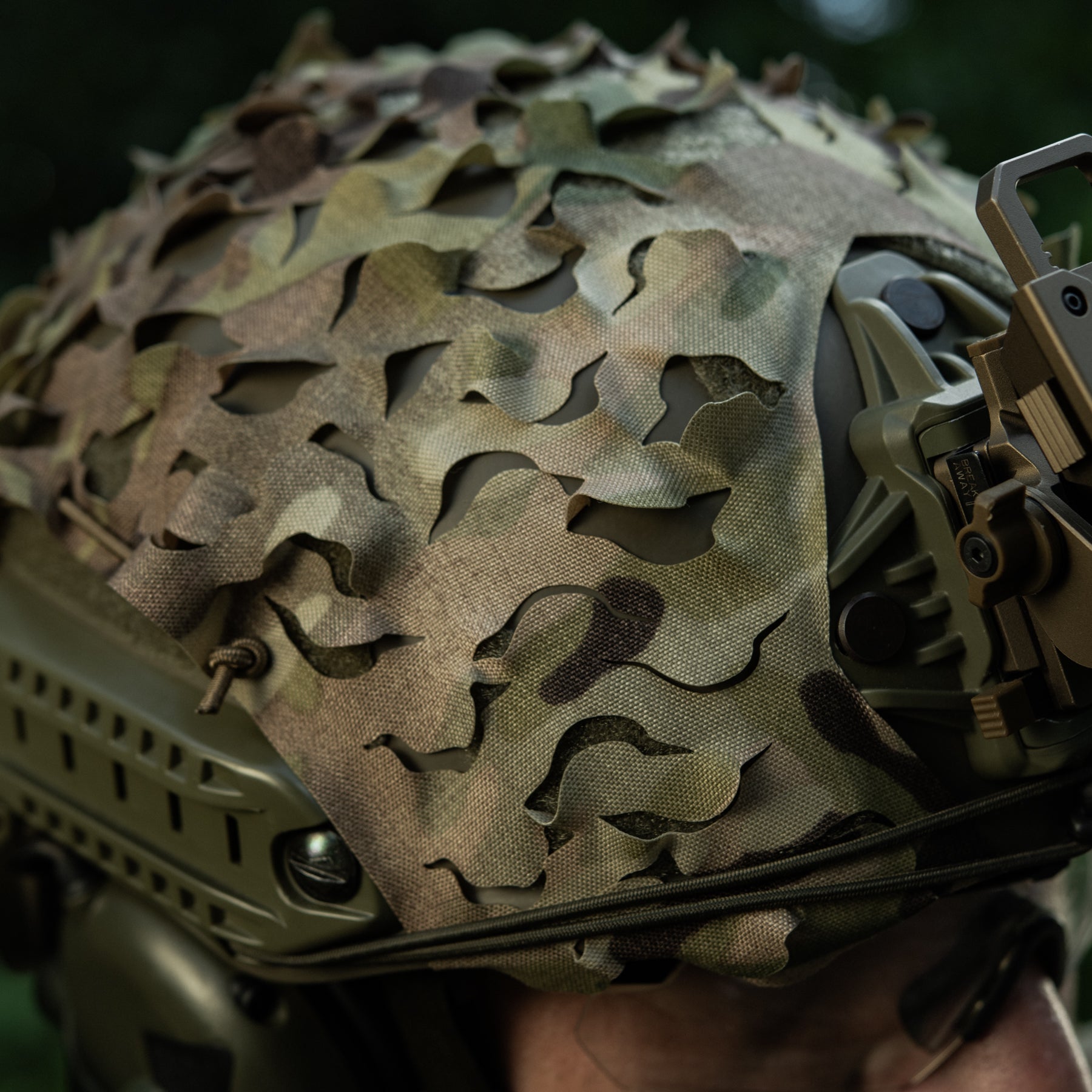 M-Tac кавер на шолом Вільха FAST Multicam