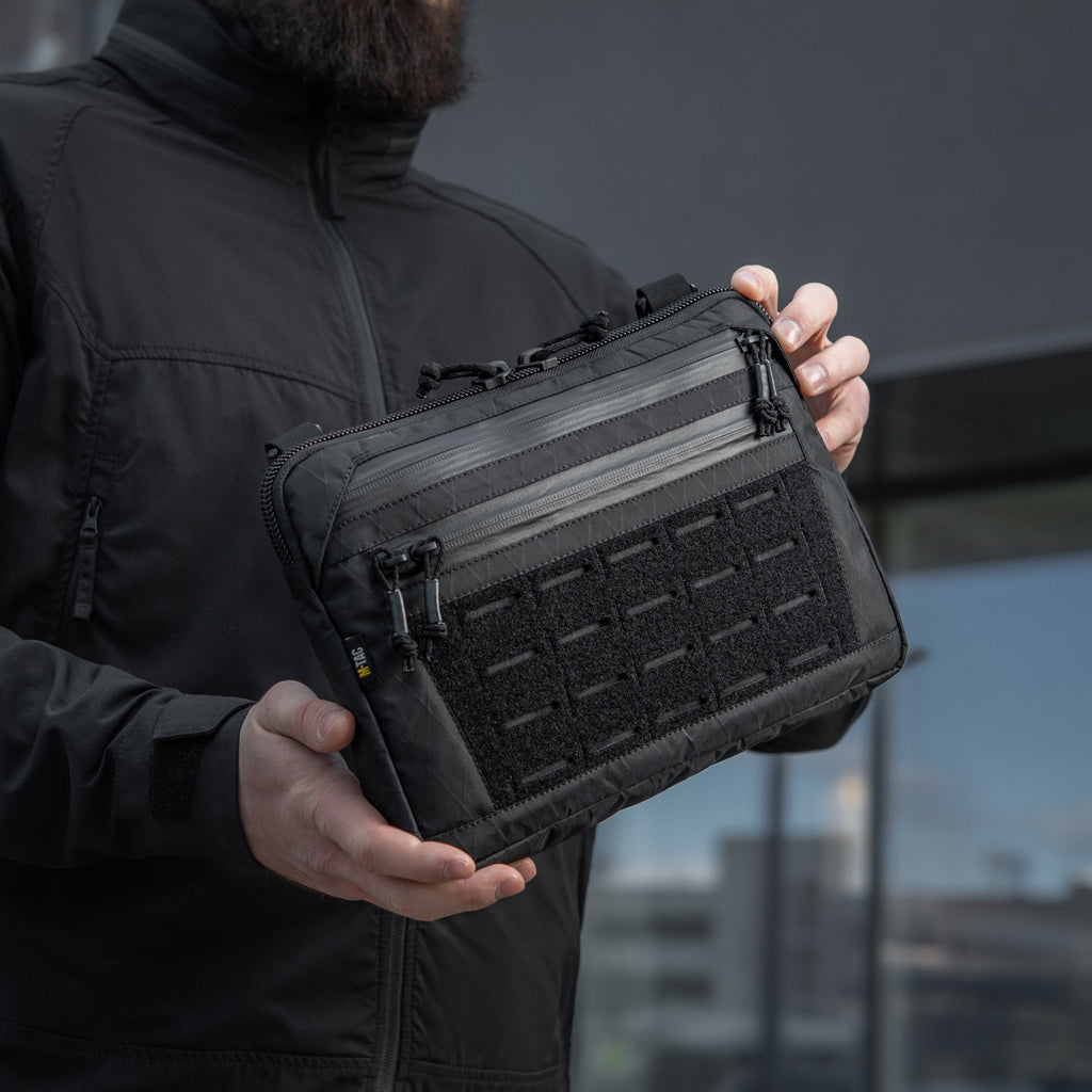 M-Tac сумка Admin Bag Medium X-PAC Elite з липучкою Black