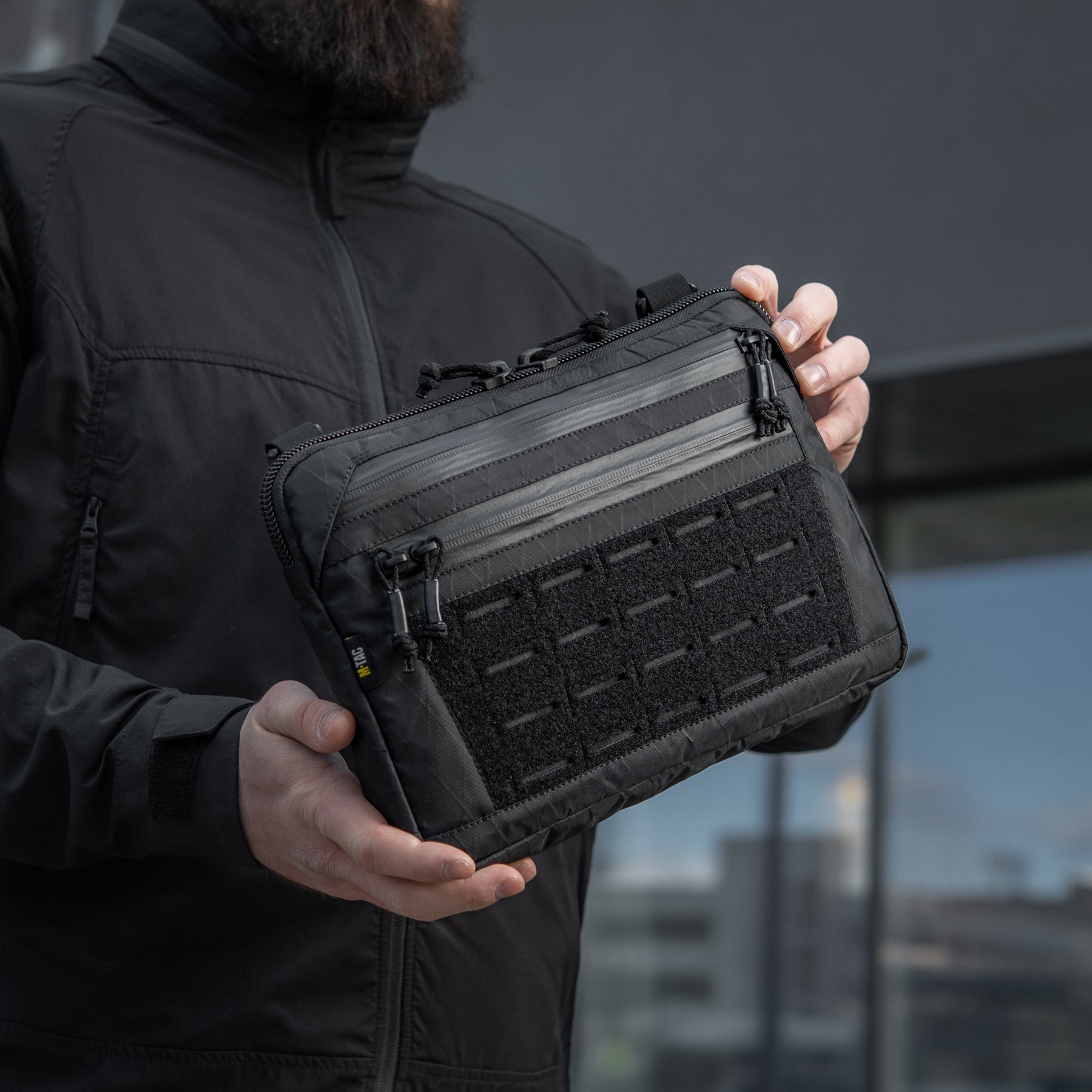 M-Tac сумка Admin Bag Medium X-PAC Elite з липучкою Black