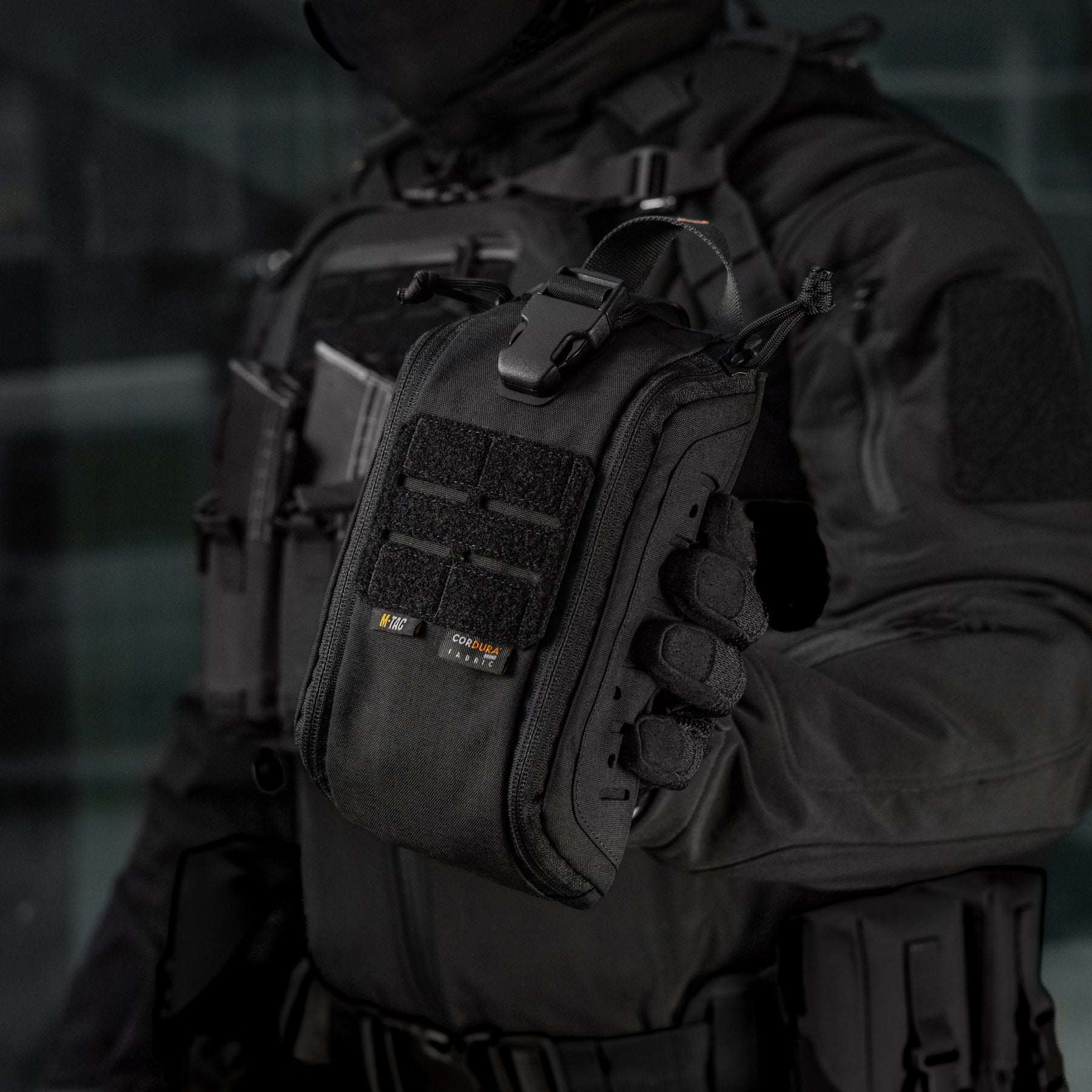 M-Tac підсумок медичний Elite Rip Off Gen.II Black